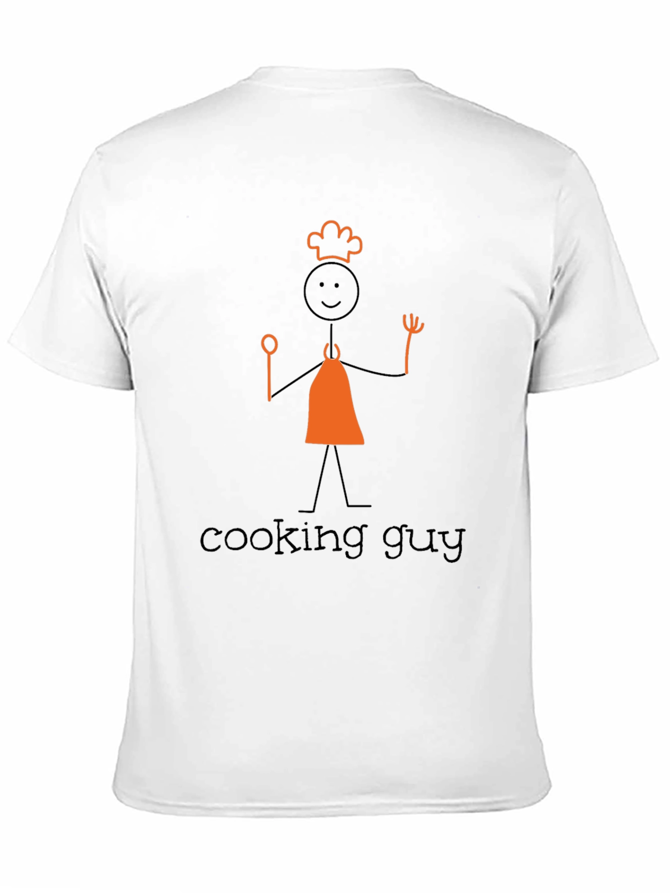 Cooking Guy Graphic Tee - Black