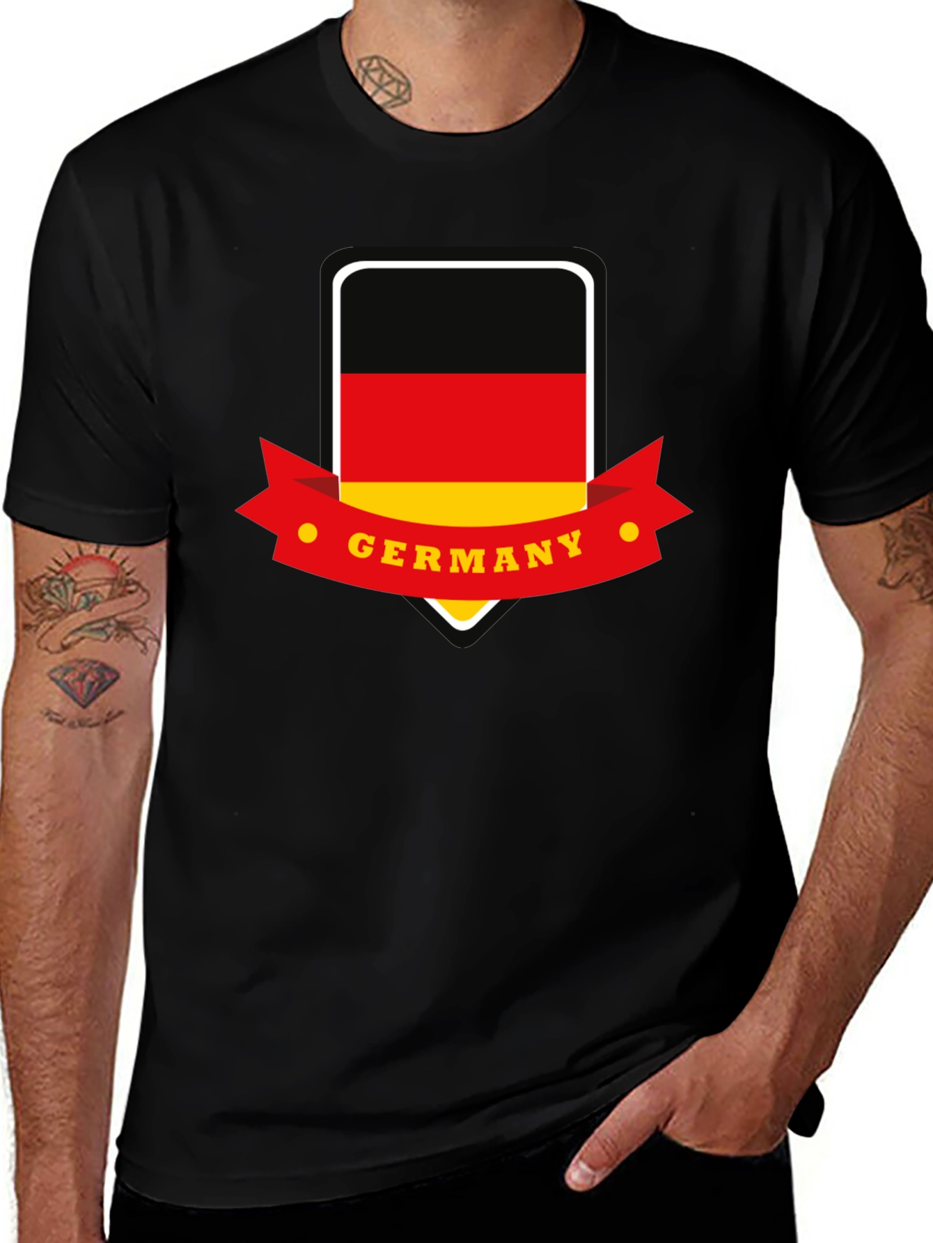 Germany Flag T-Shirt: Patriotic Style