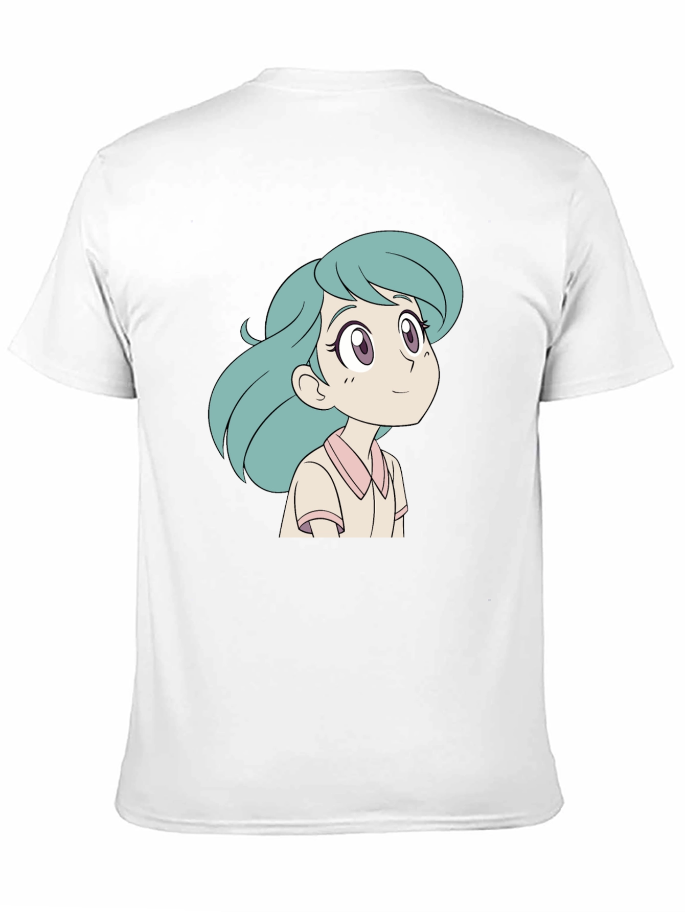 Cartoon Character Graphic Print Black T-Shirt