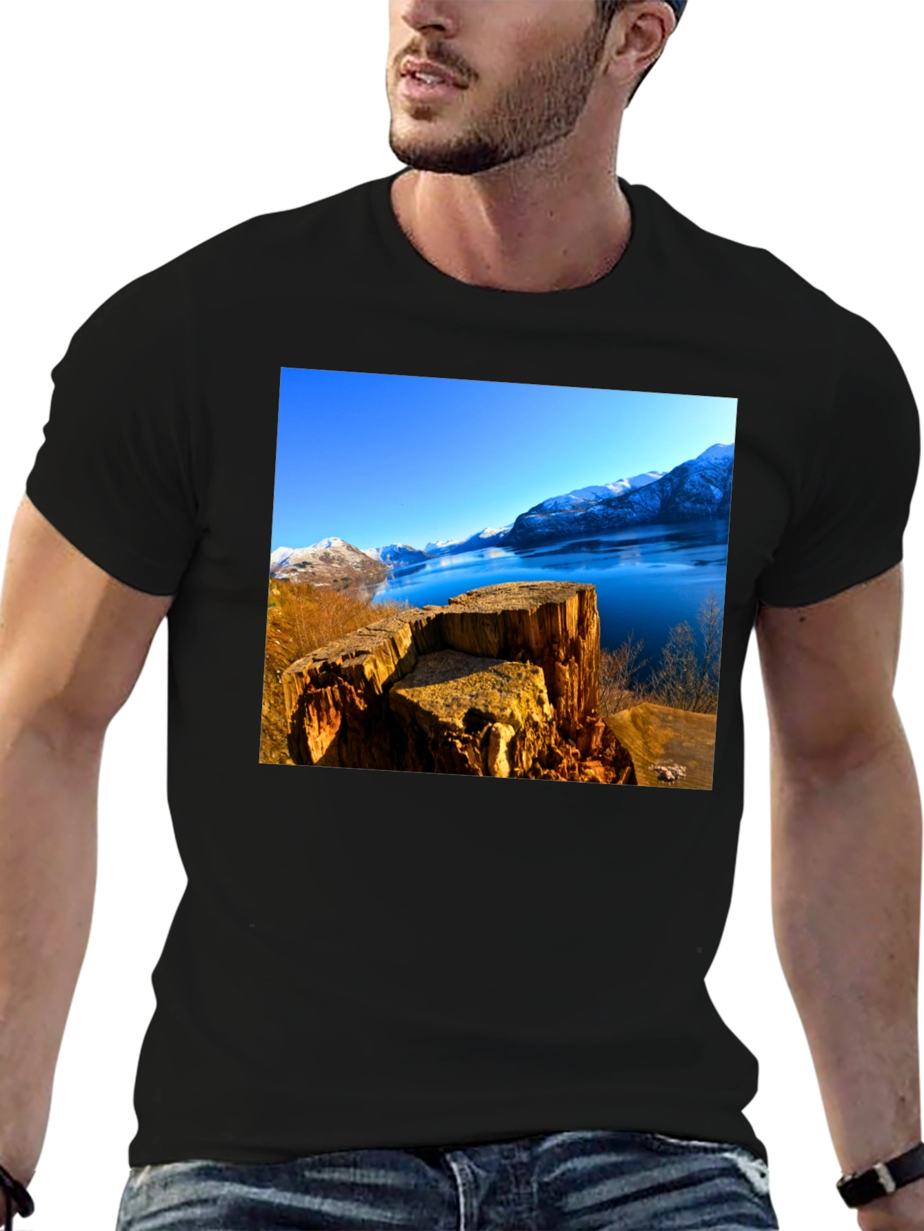Mountain Lake Graphic Tee