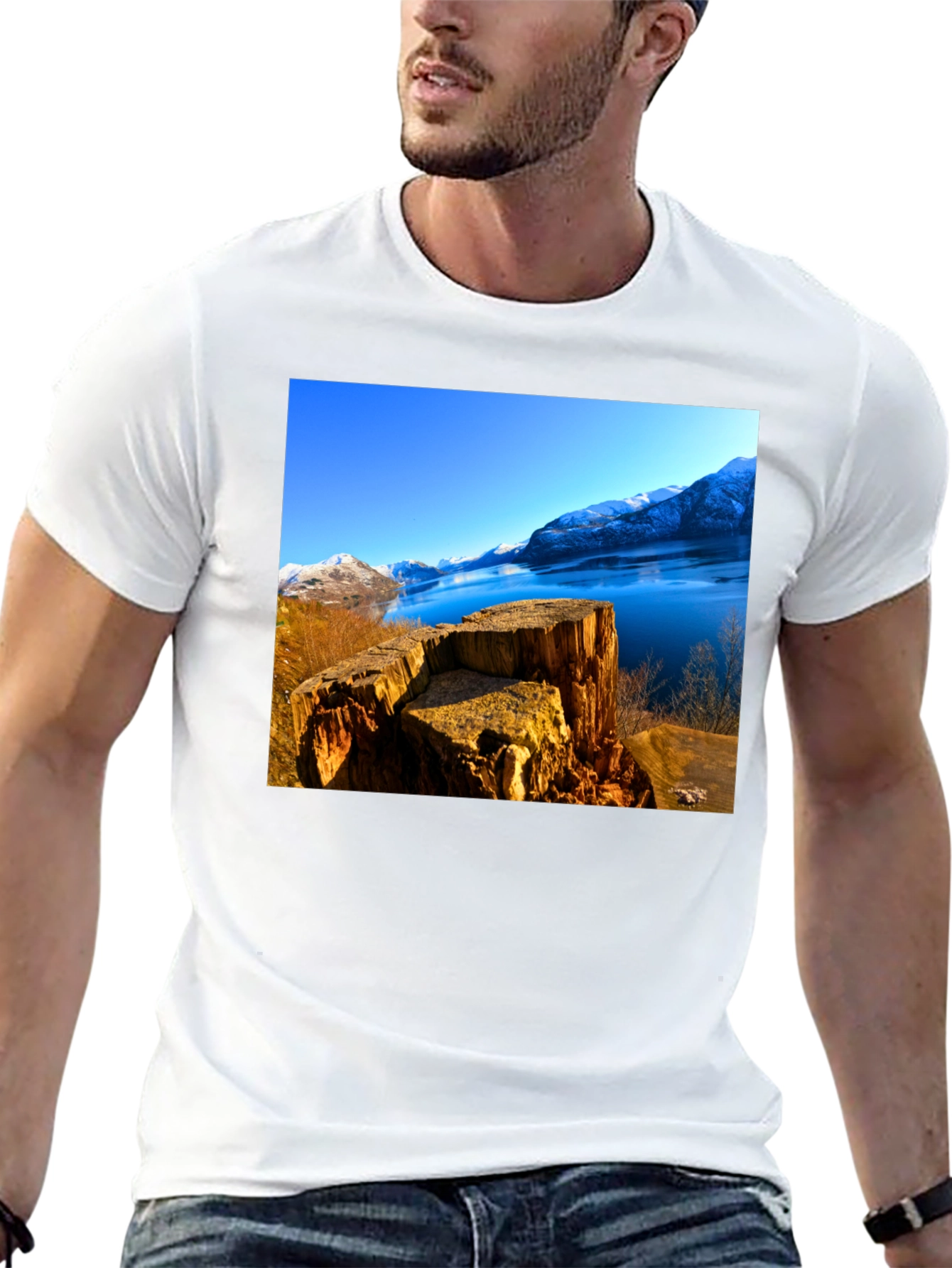 Mountain Lake Graphic Tee