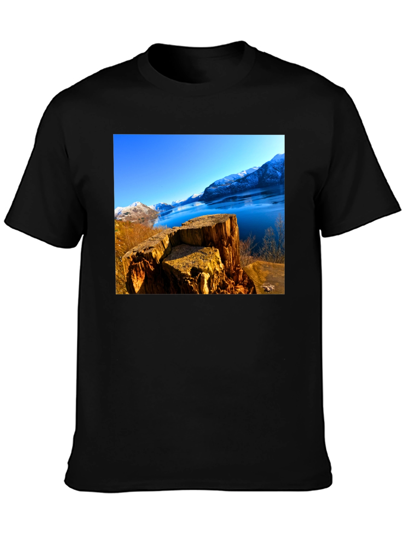Mountain Lake Graphic Tee