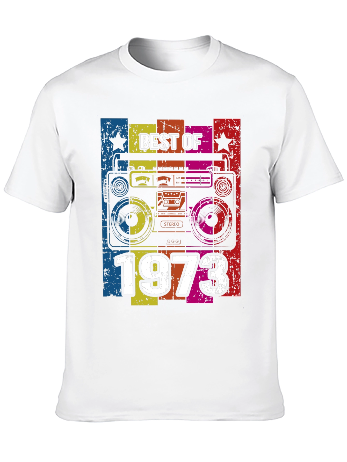 Best of 1973 Boombox Retro T-Shirt