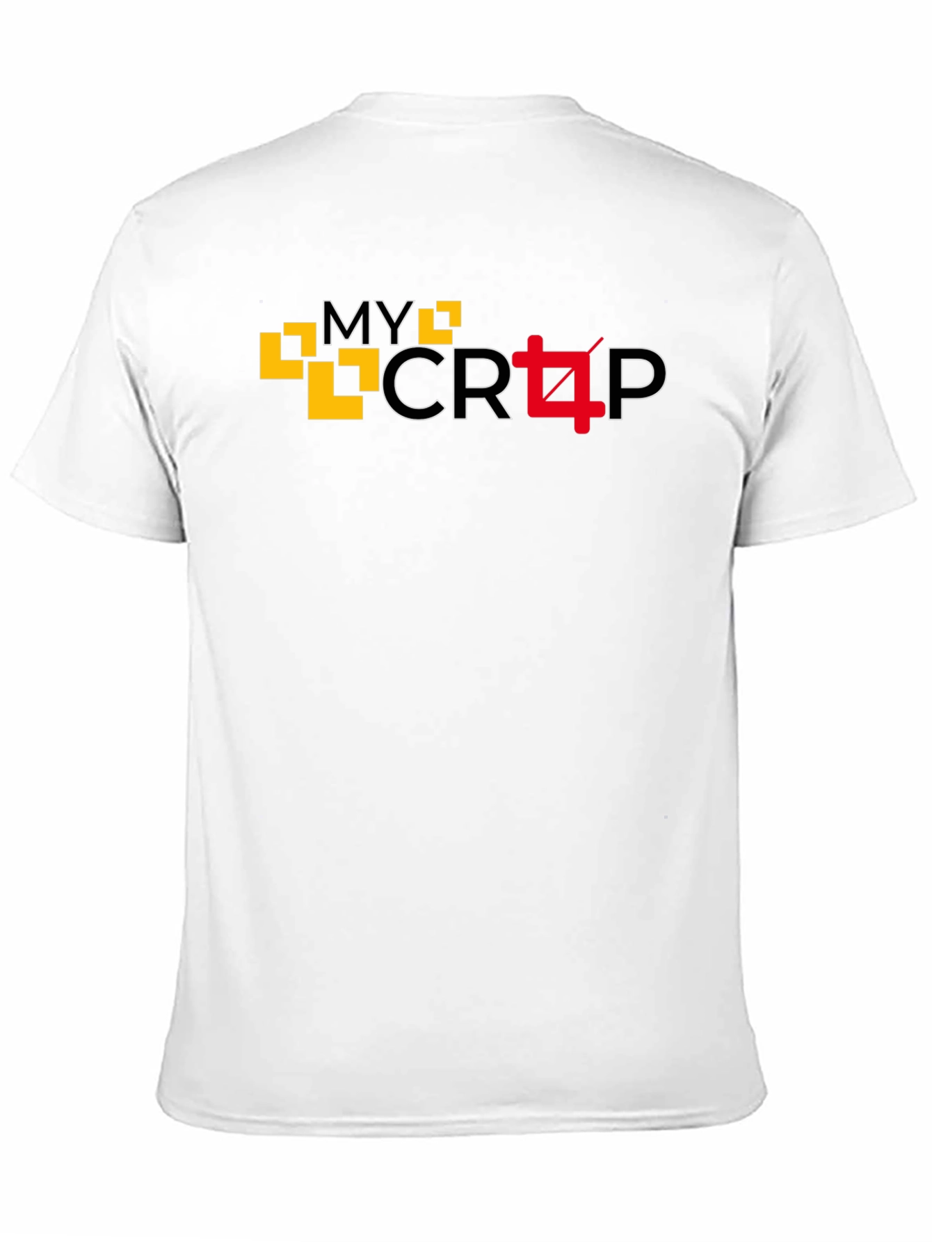 My Crop Graphic Black T-Shirt
