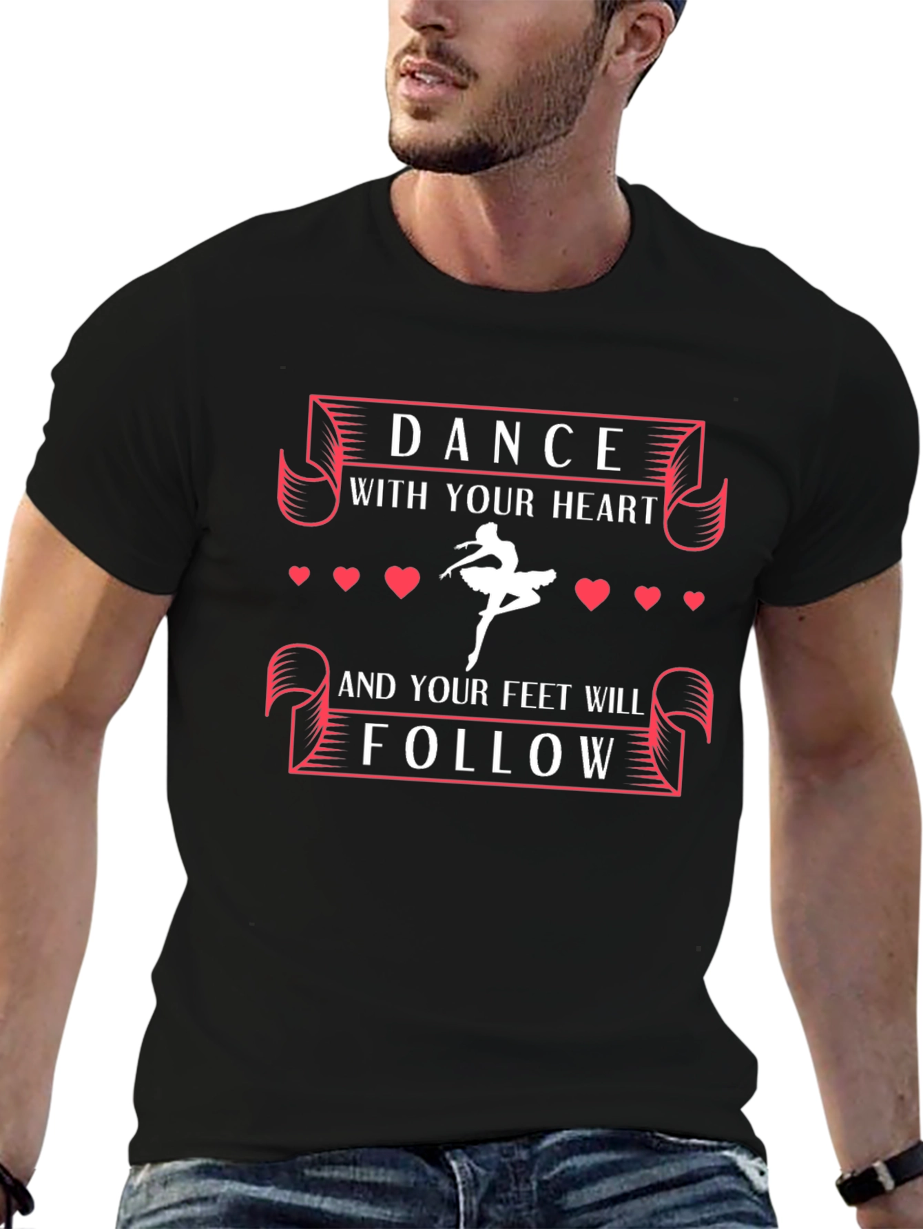 Dance With Your Heart Graphic T-Shirt