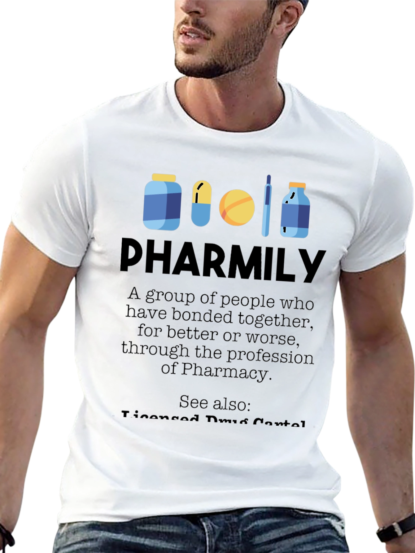 Pharmily T-Shirt - Pharmacy Profession Apparel