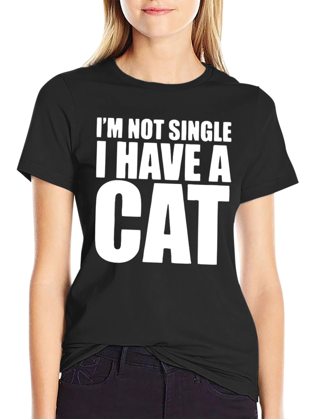 Im Not Single I Have A Cat T-Shirt