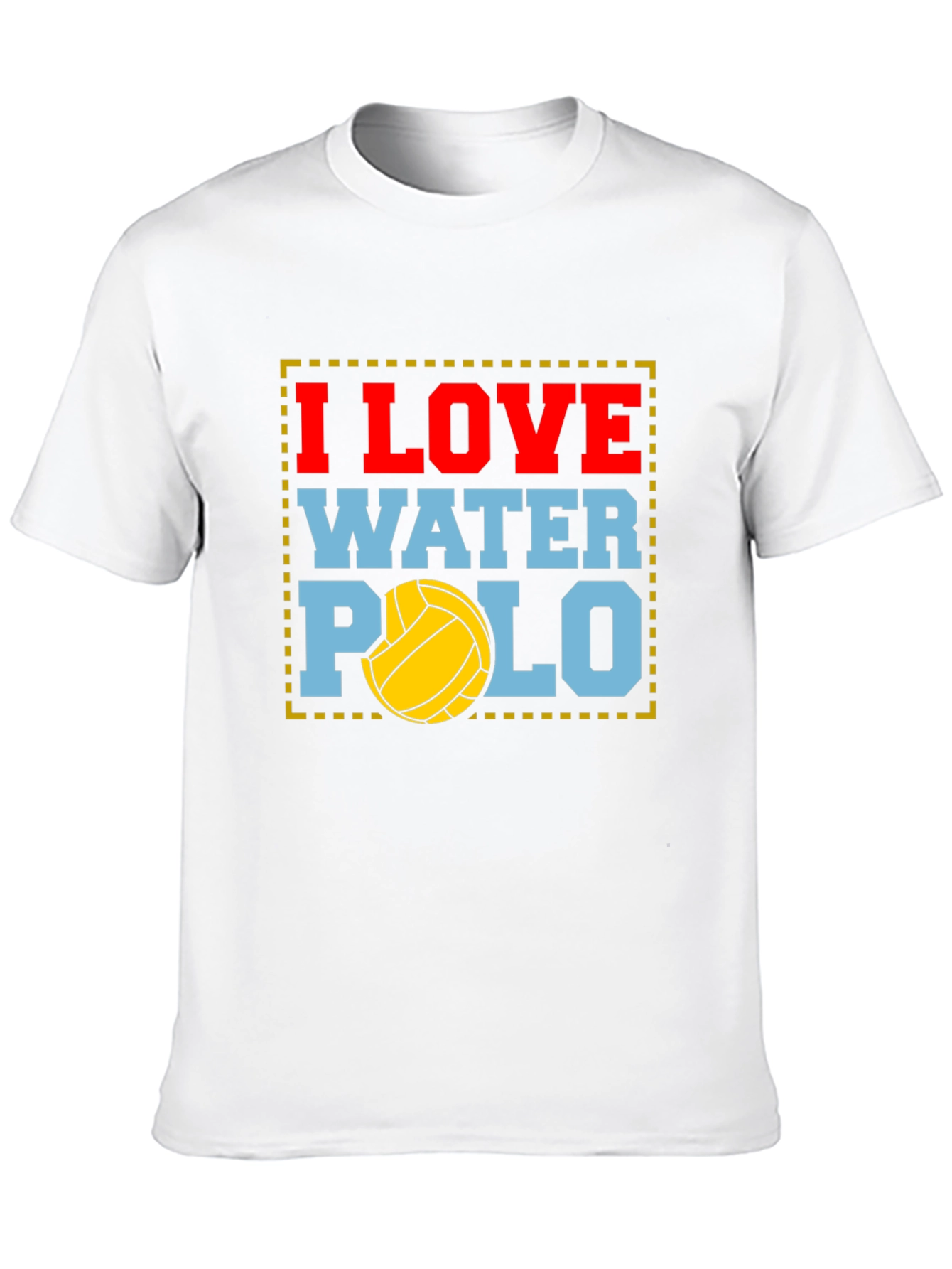 I Love Water Polo Graphic T-Shirt