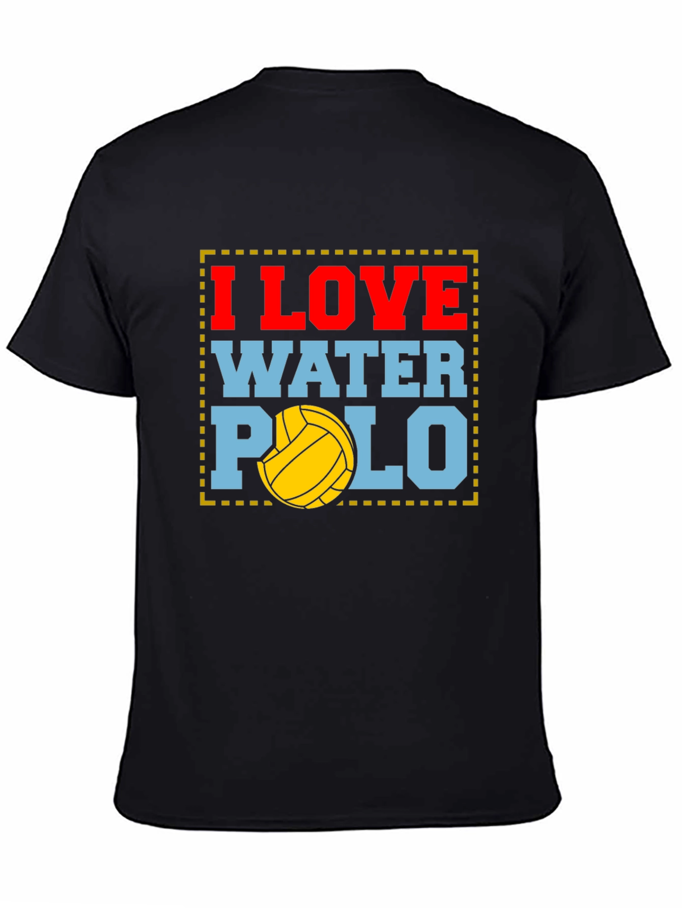 I Love Water Polo Graphic T-Shirt