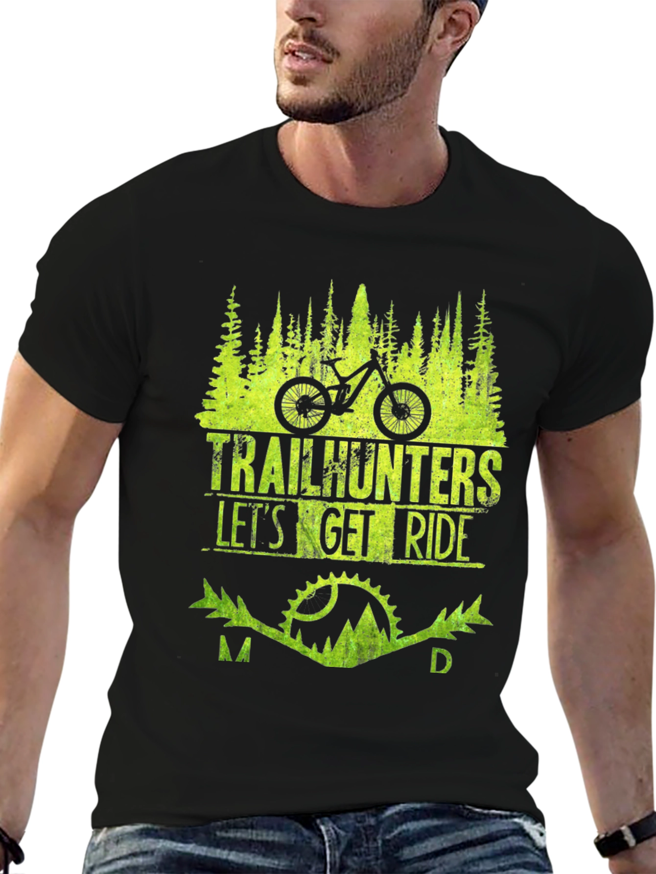 Trailhunters Lets Get Ride Black T-Shirt