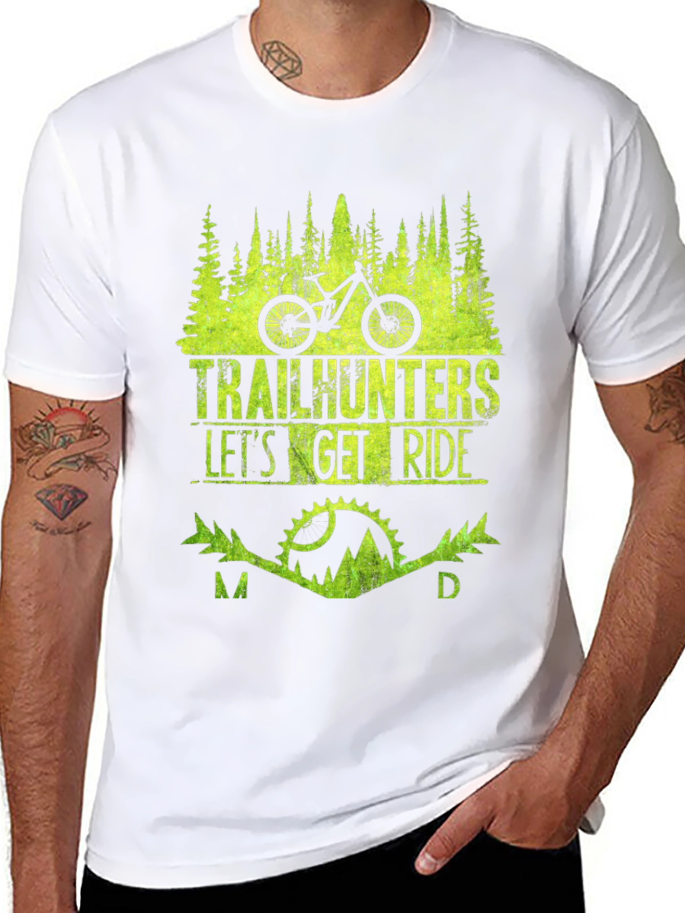 Trailhunters Lets Get Ride Black T-Shirt