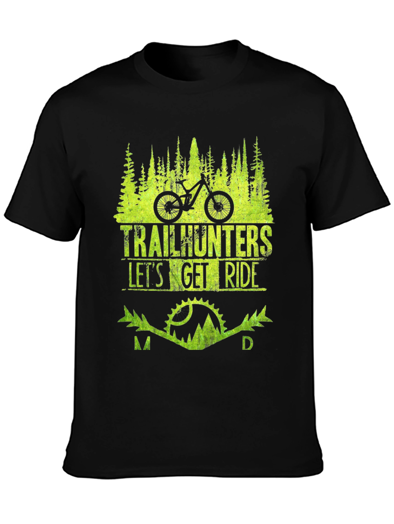 Trailhunters Lets Get Ride Black T-Shirt