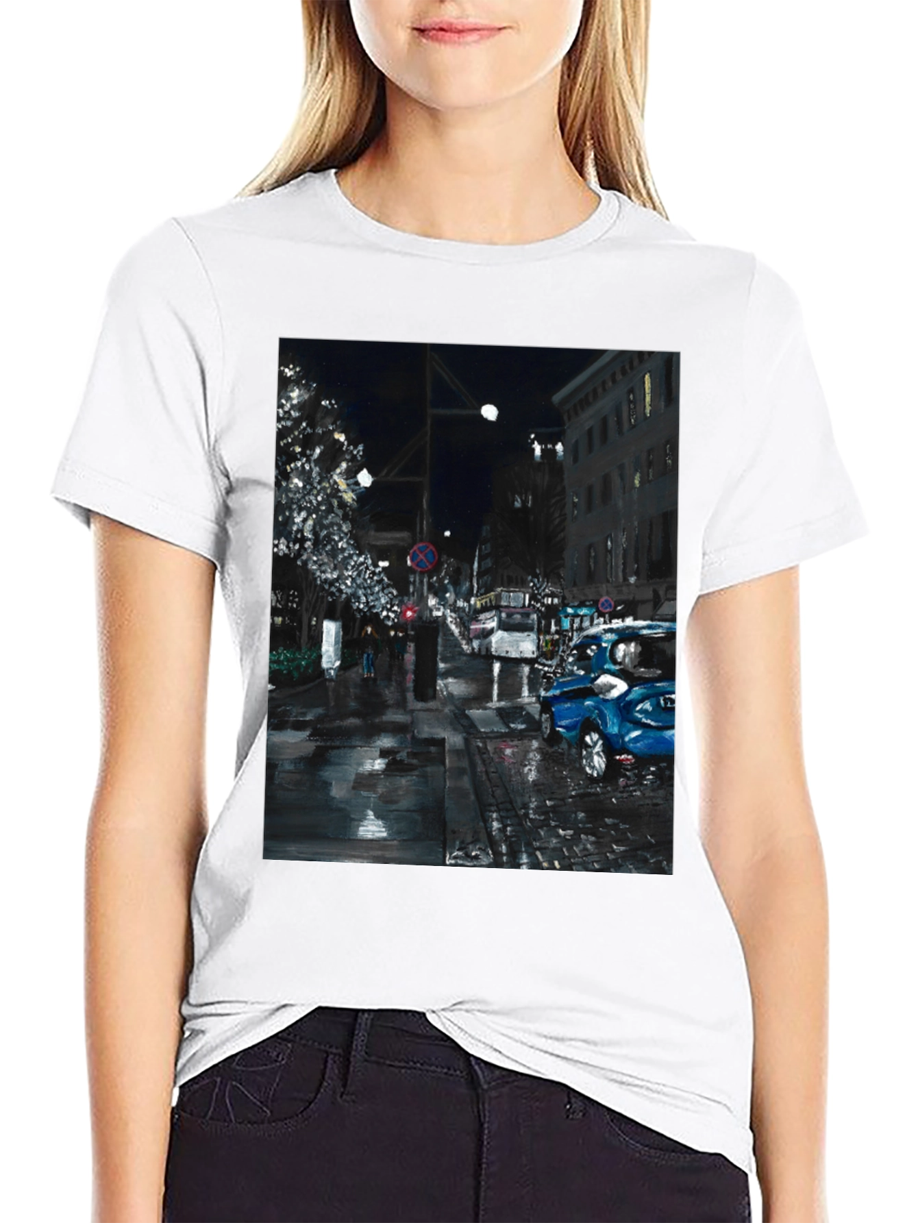 City Nightscape T-Shirt