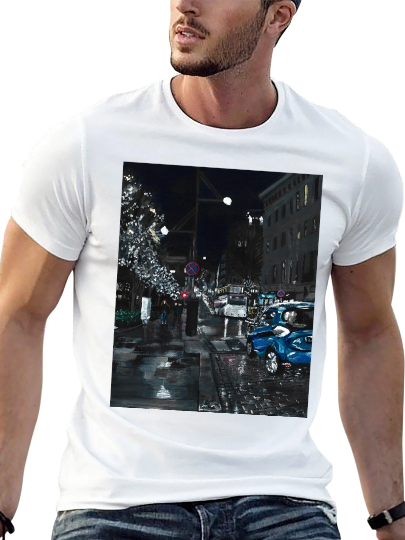 City Nightscape T-Shirt
