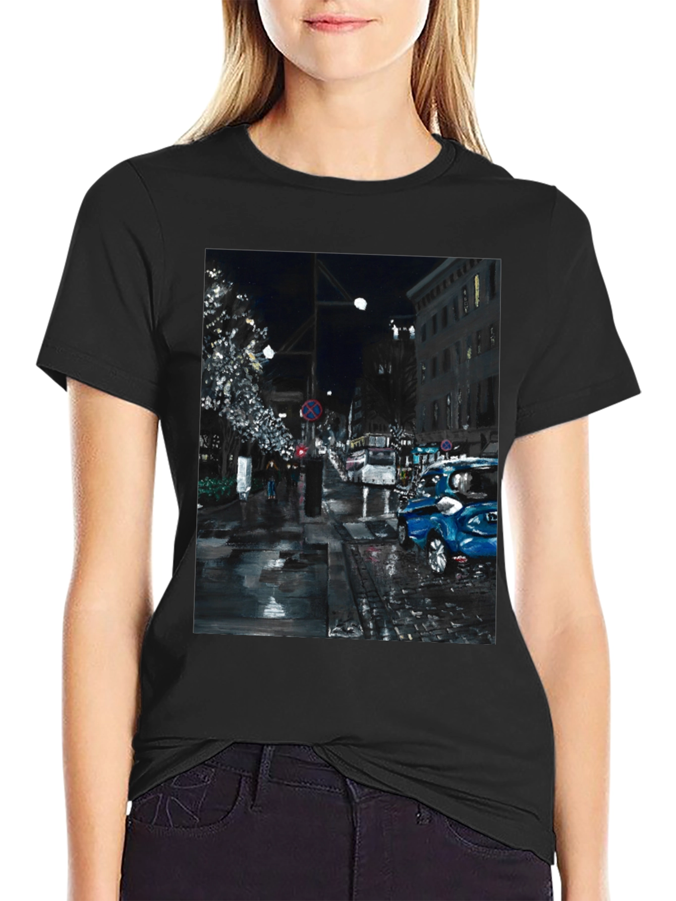 City Nightscape T-Shirt