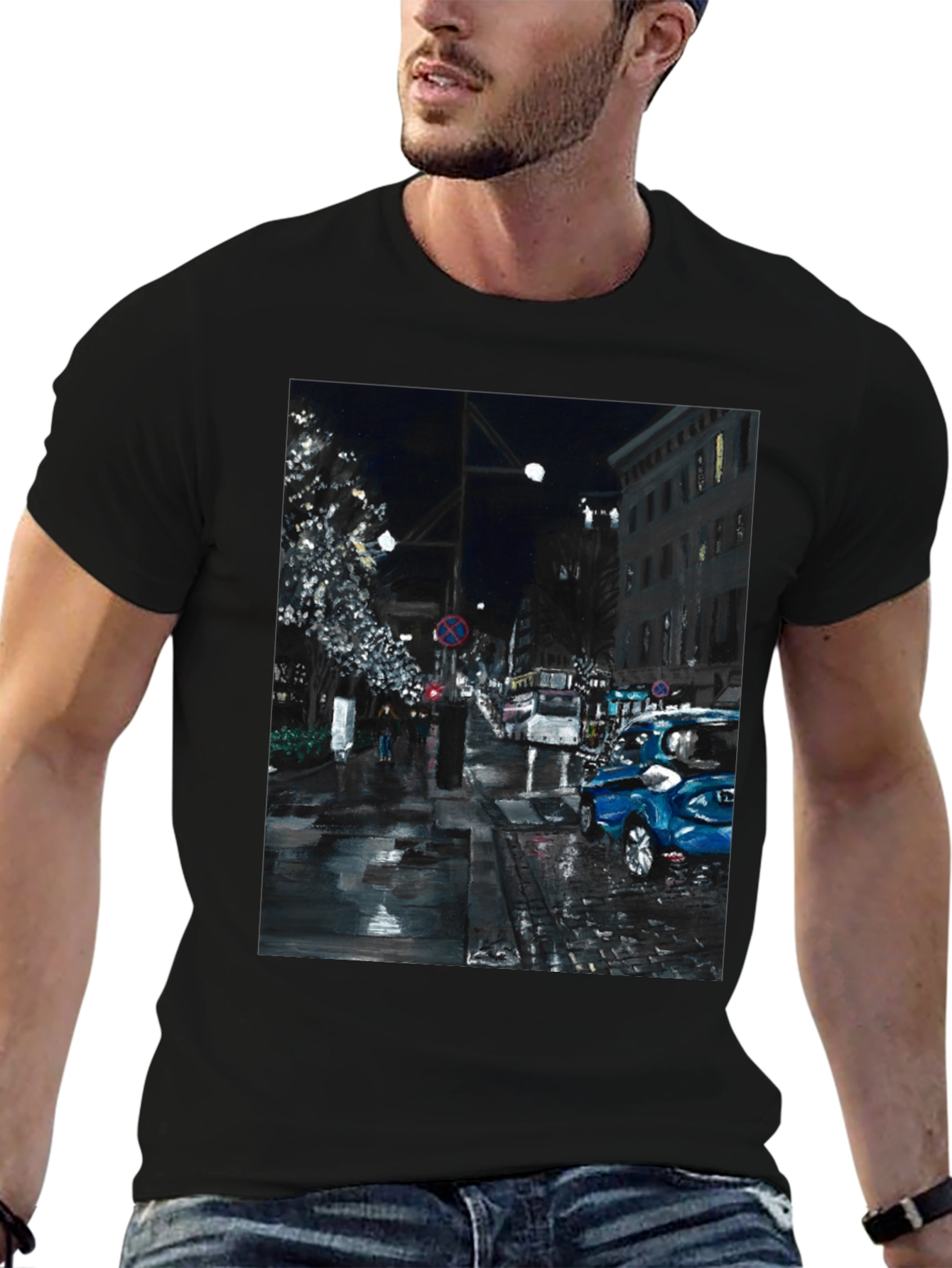 City Nightscape T-Shirt