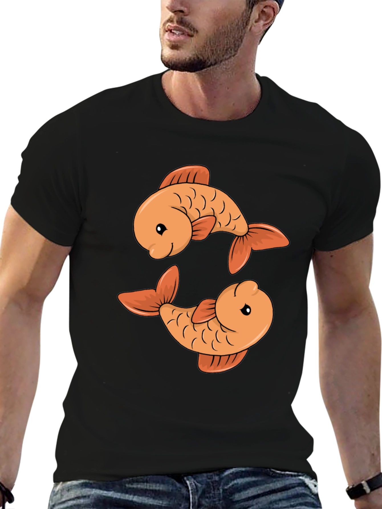Pisces Fish Graphic Tee - Zodiac T-Shirt