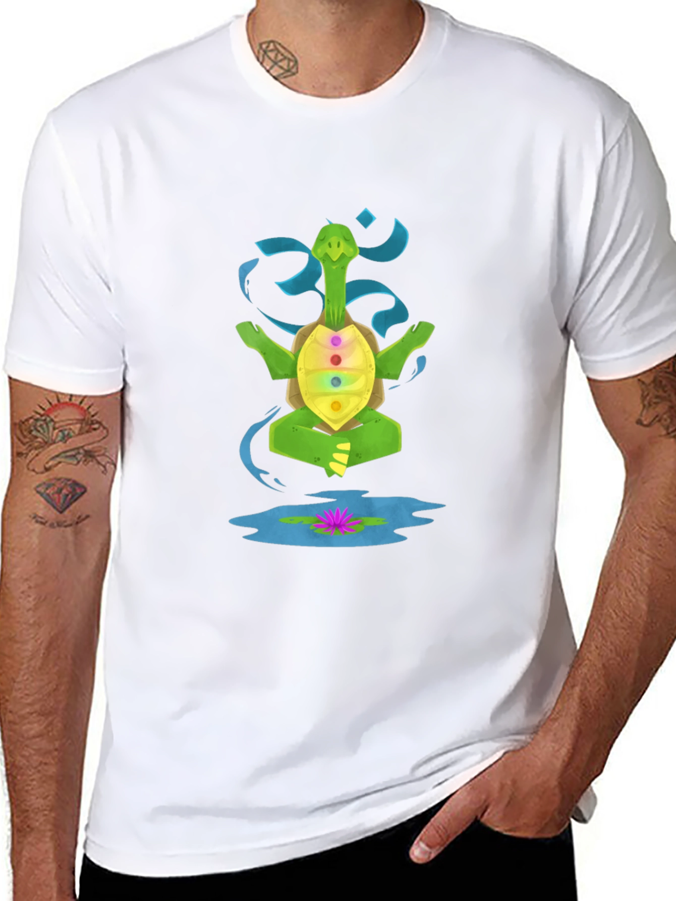 Zen Turtle Chakra T-Shirt