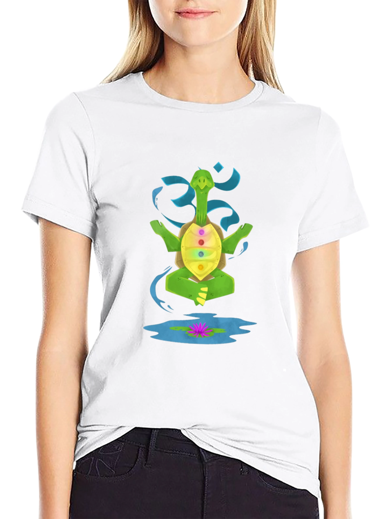 Zen Turtle Chakra T-Shirt