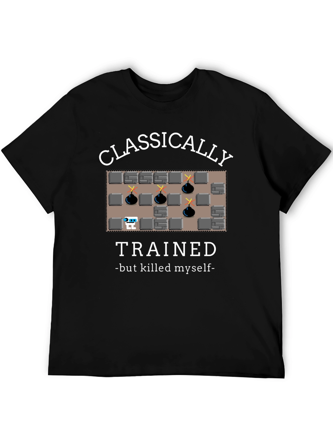 Classically Trained Robot Bomb T-Shirt