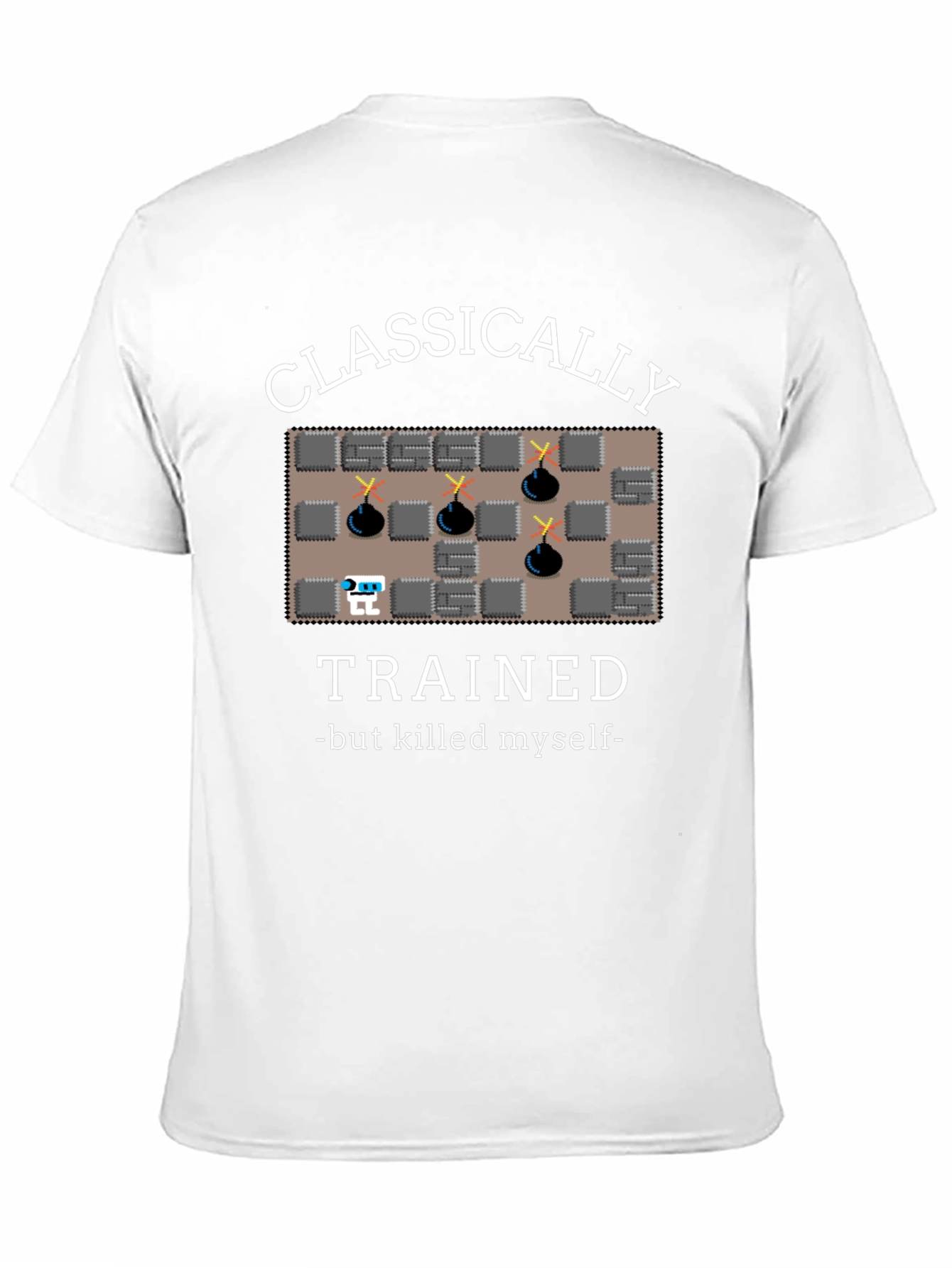 Classically Trained Robot Bomb T-Shirt