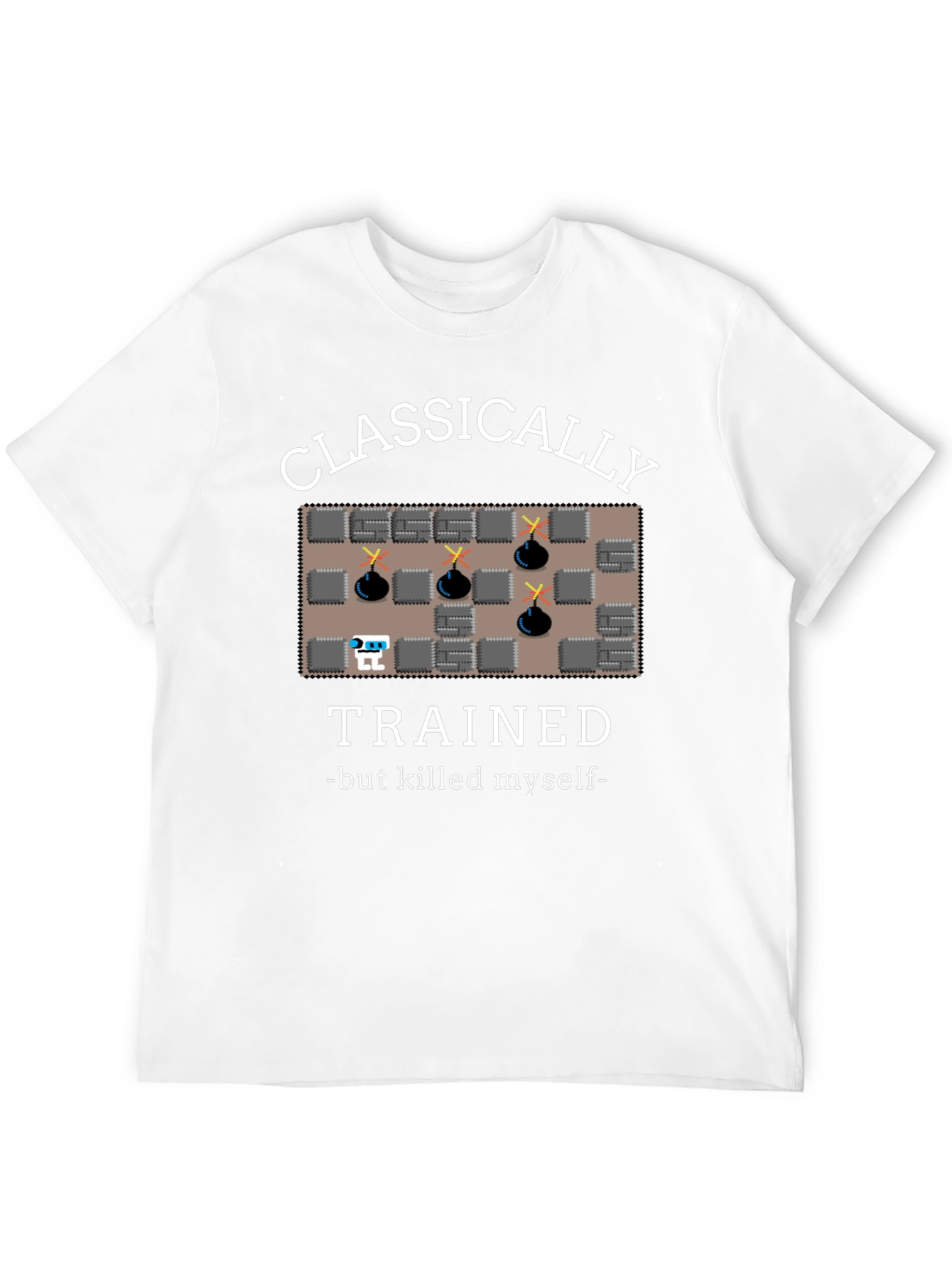 Classically Trained Robot Bomb T-Shirt
