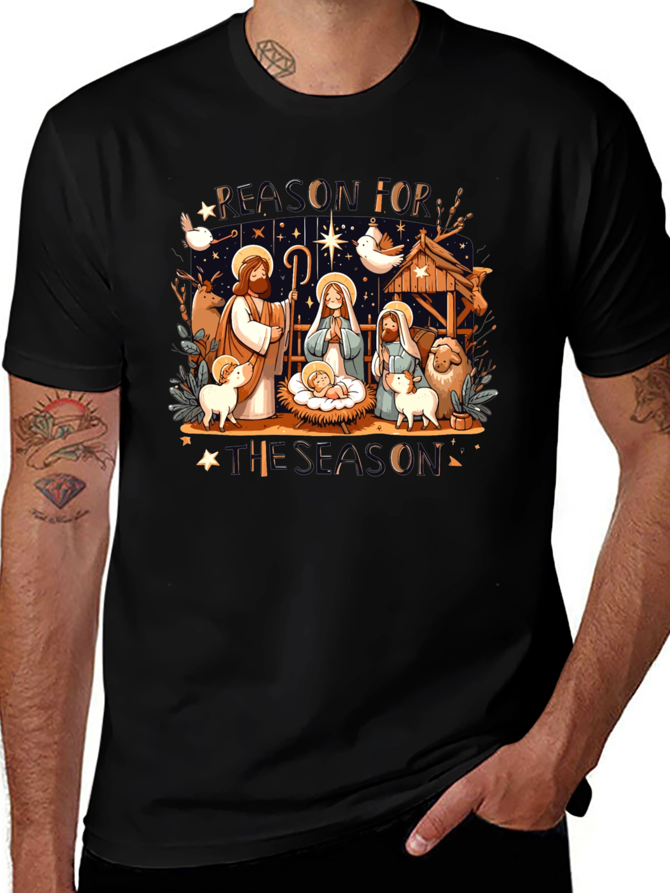 Reason Hope Season Nativity T-Shirt