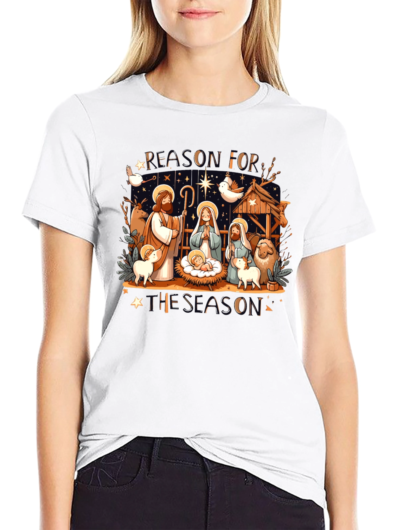 Reason Hope Season Nativity T-Shirt