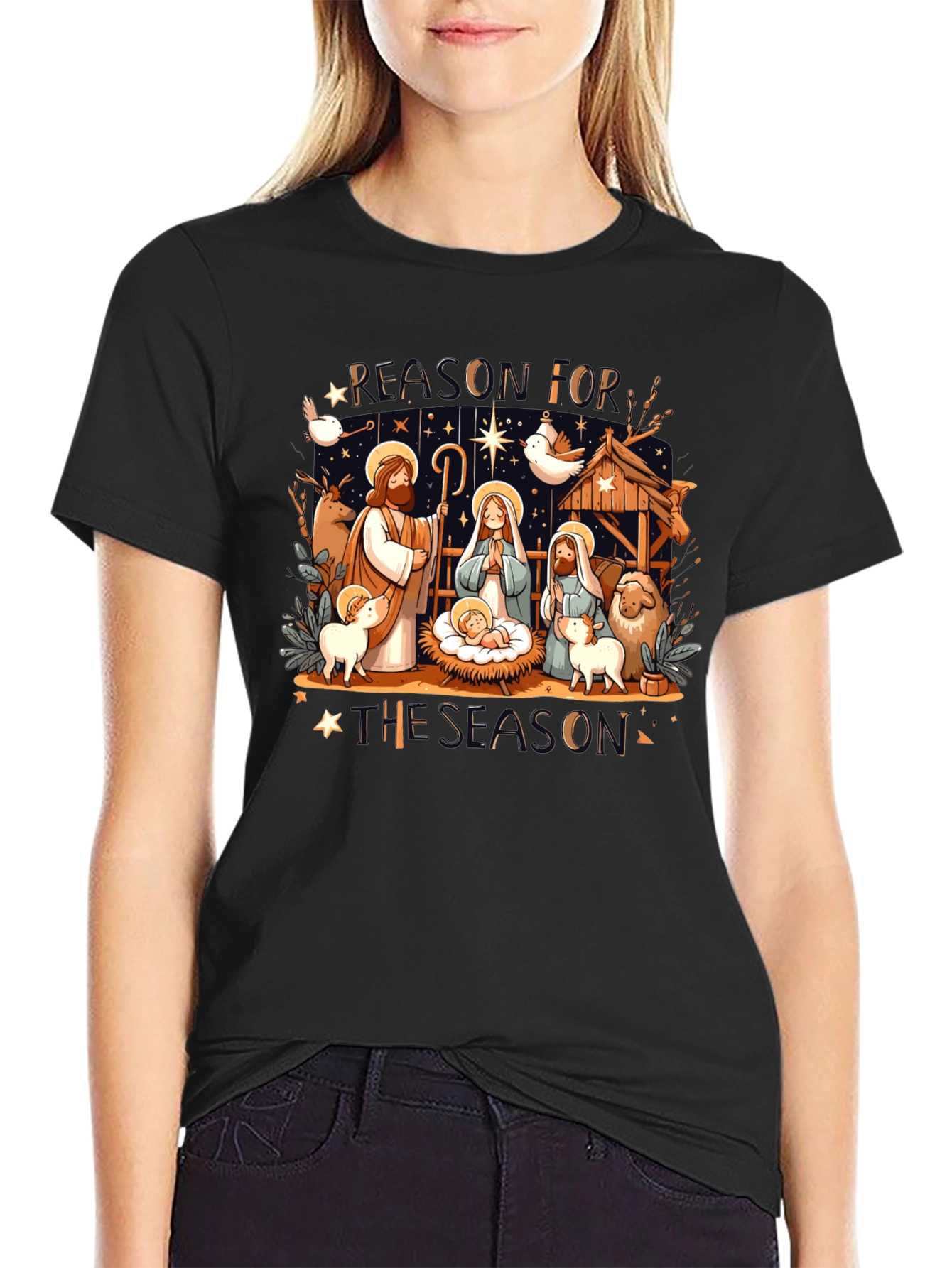 Reason Hope Season Nativity T-Shirt