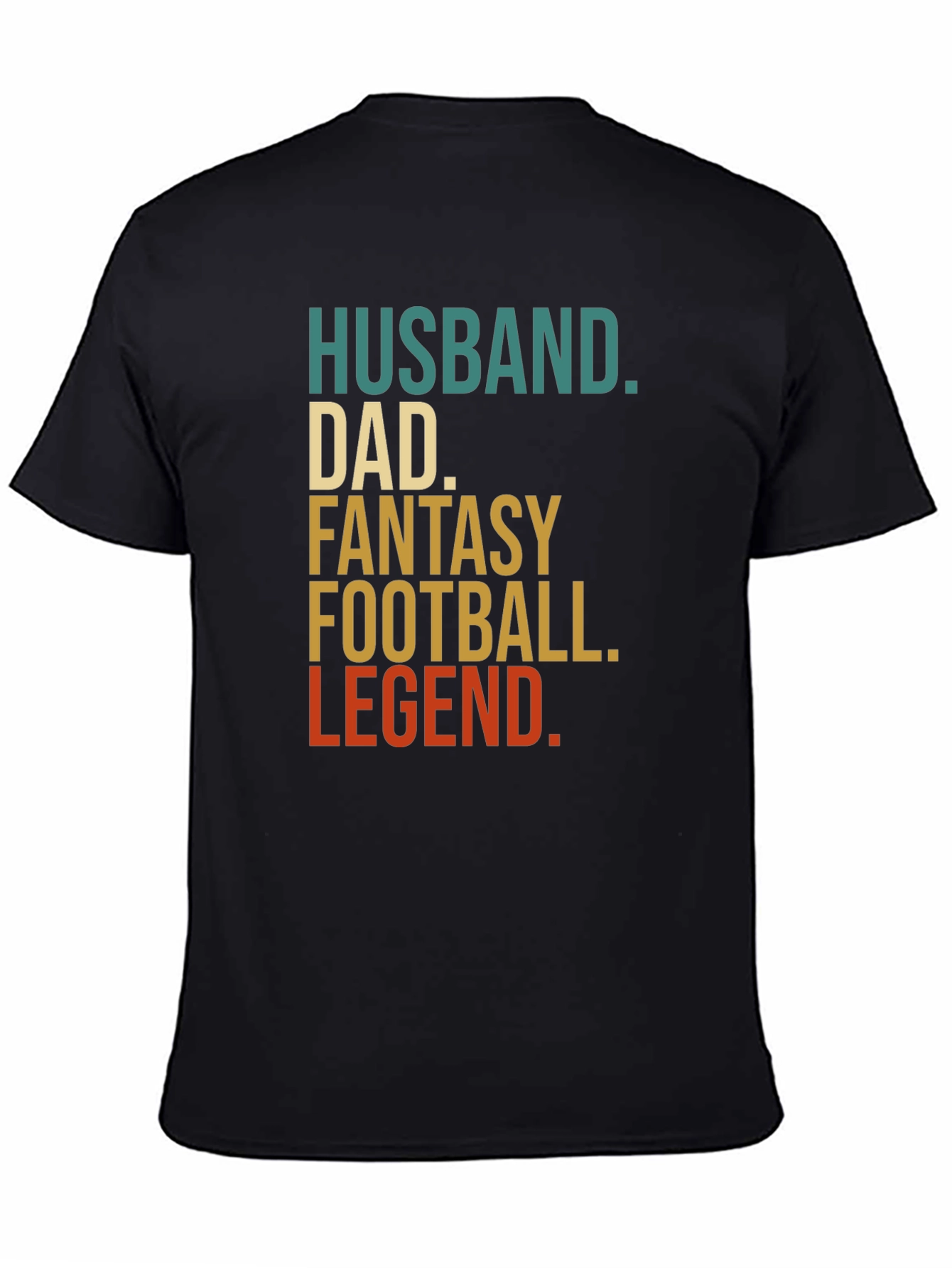 Husband Dad Fantasy Football Legend T-Shirt