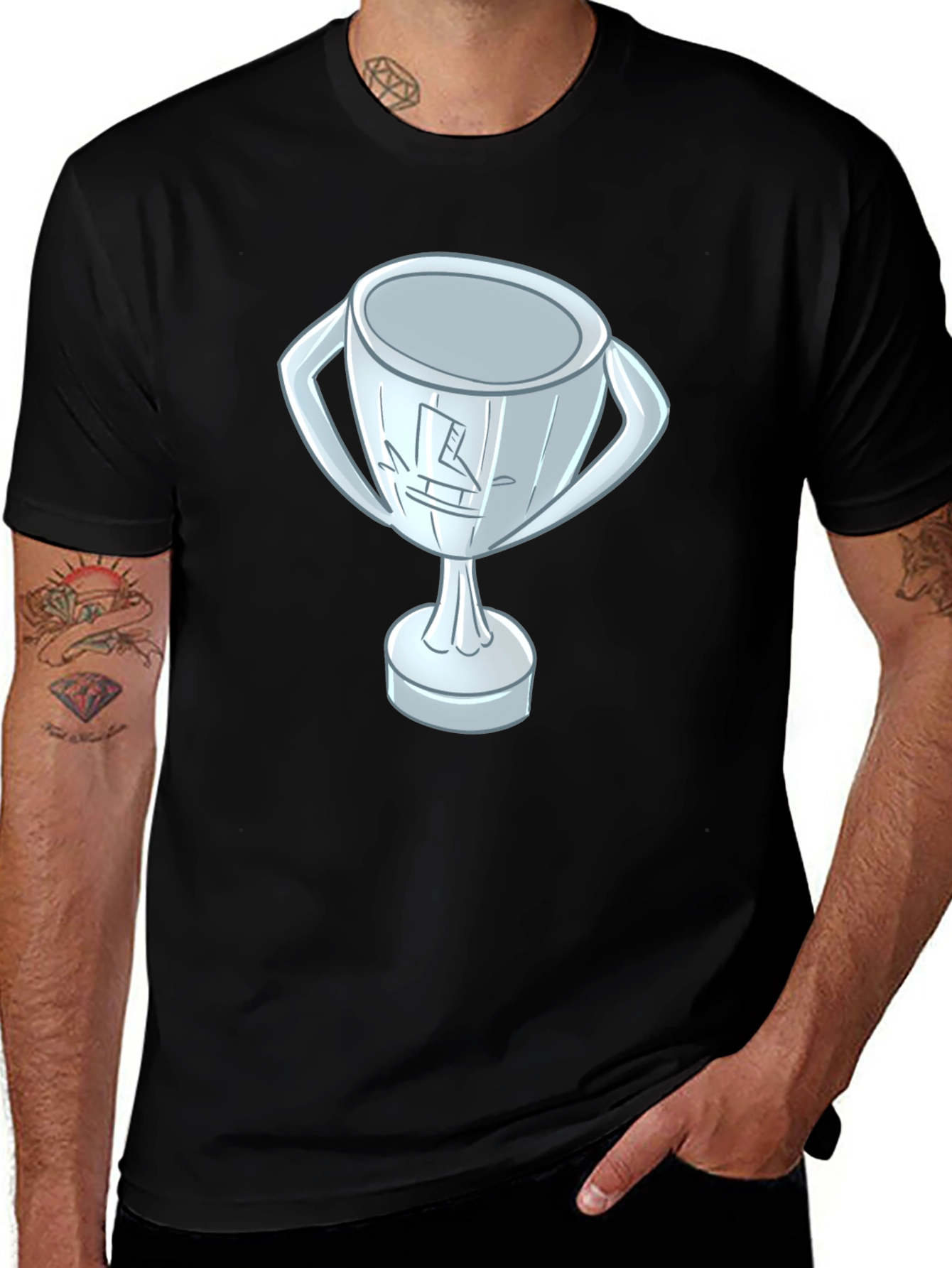 Trophy Graphic Black T-Shirt