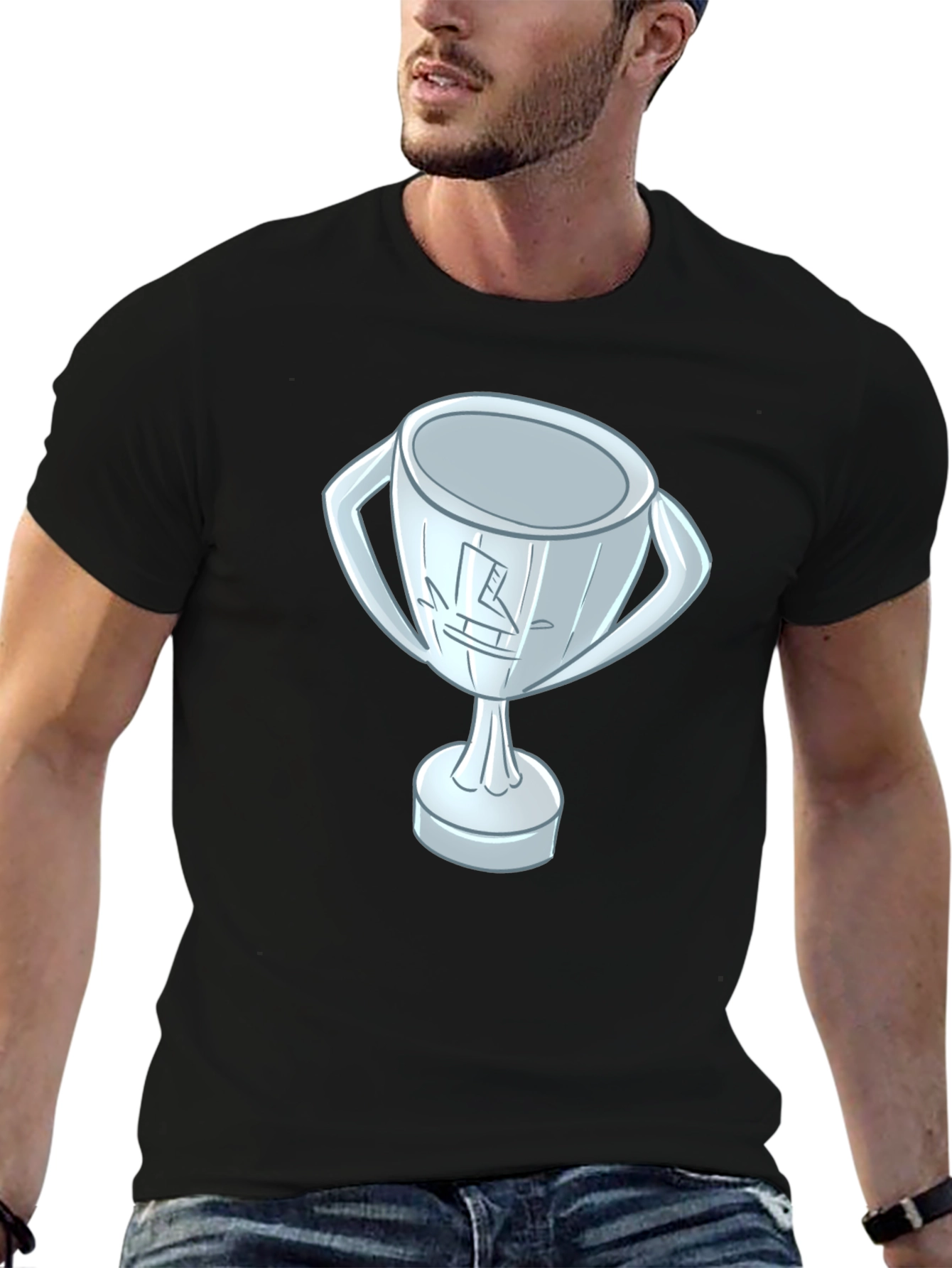Trophy Graphic Black T-Shirt
