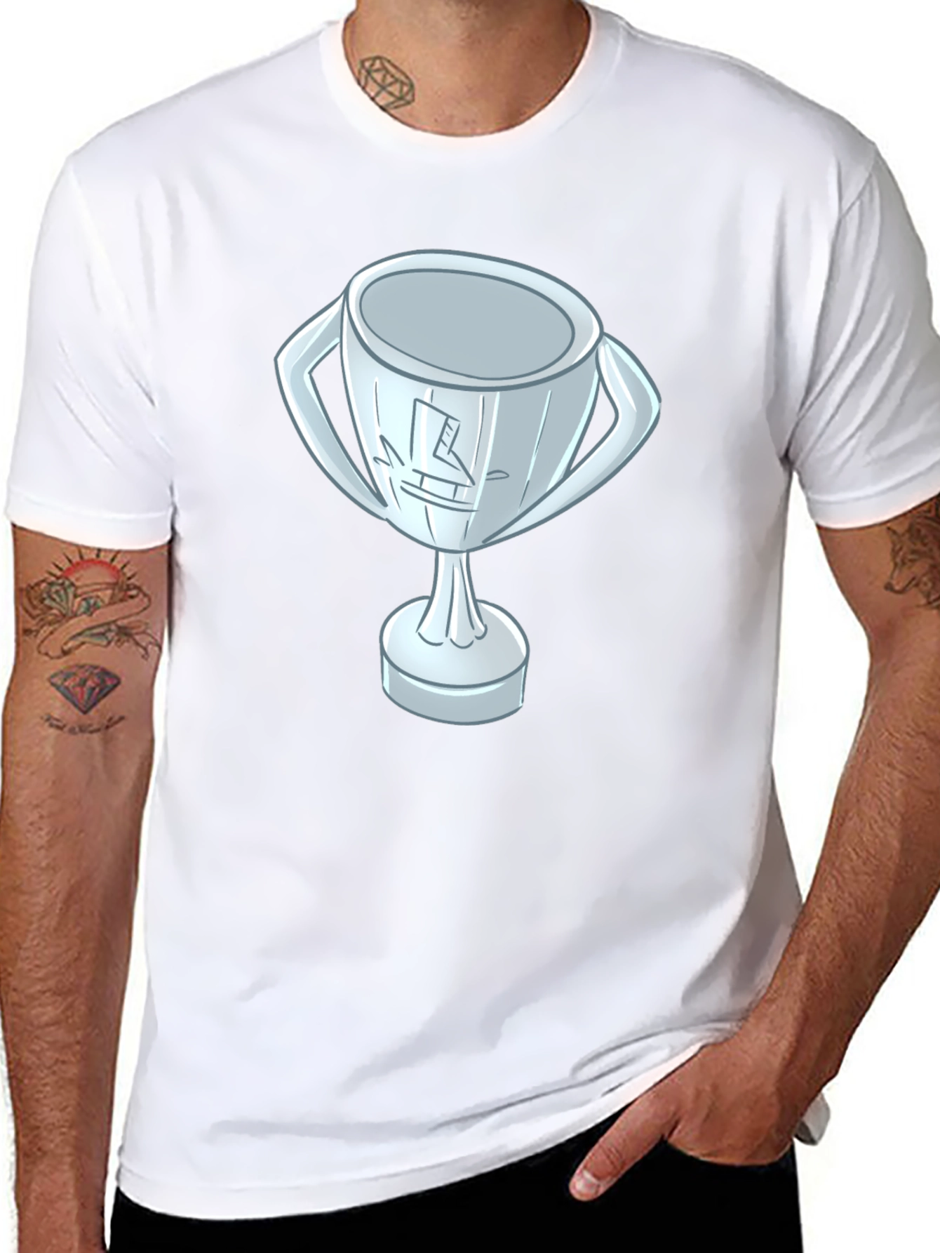 Trophy Graphic Black T-Shirt