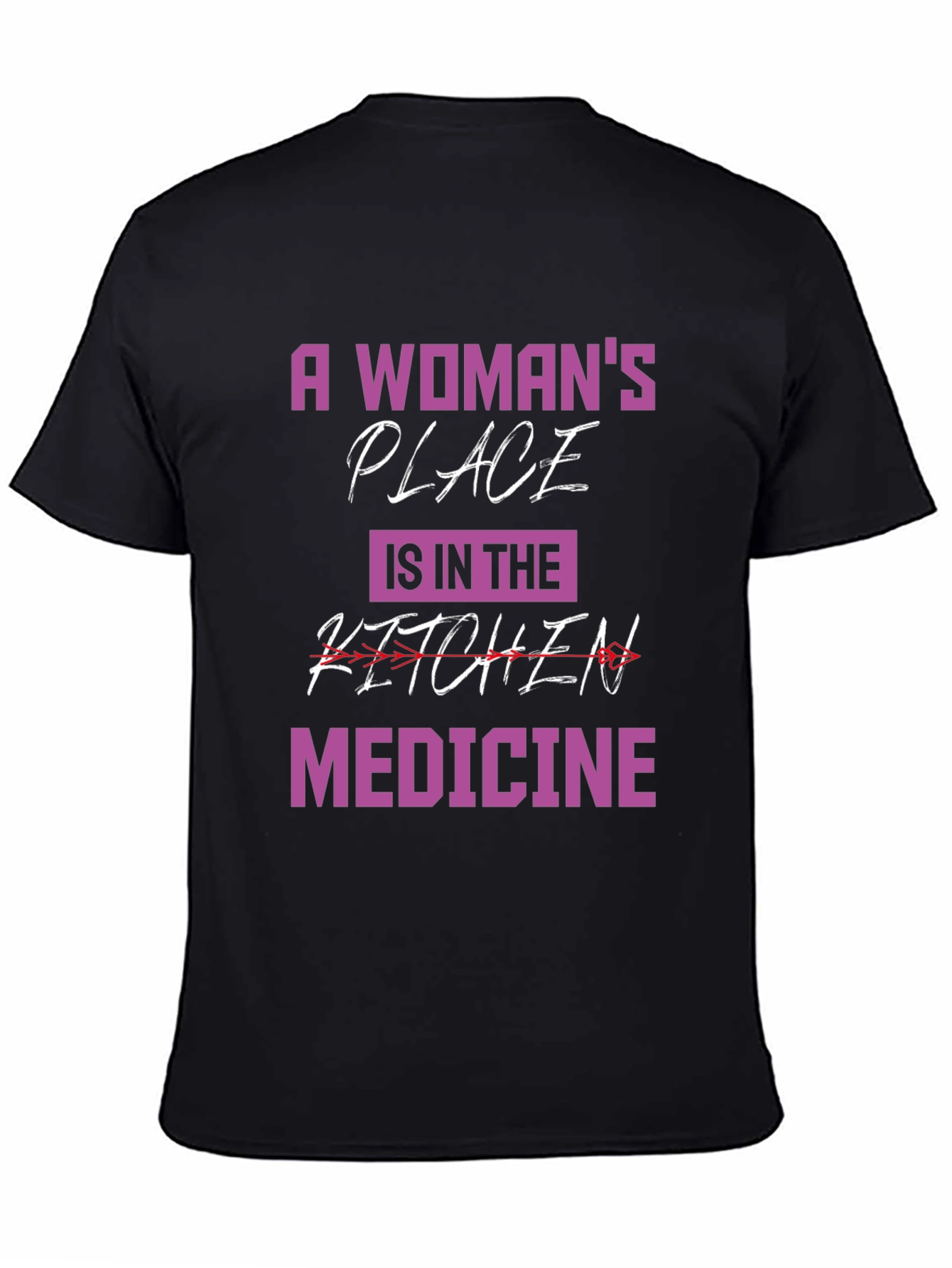 Empowered Woman T-Shirt - Medicine Design