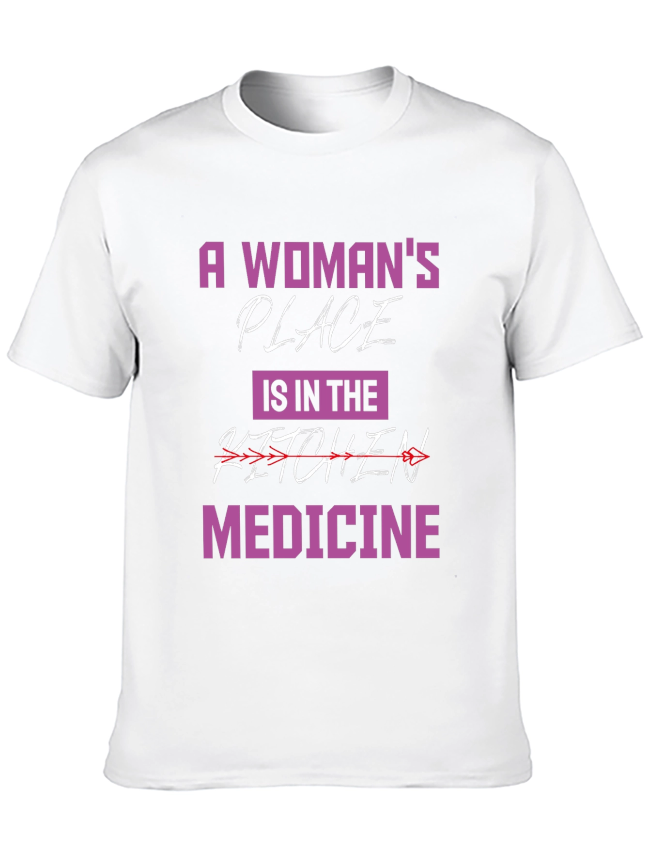 Empowered Woman T-Shirt - Medicine Design