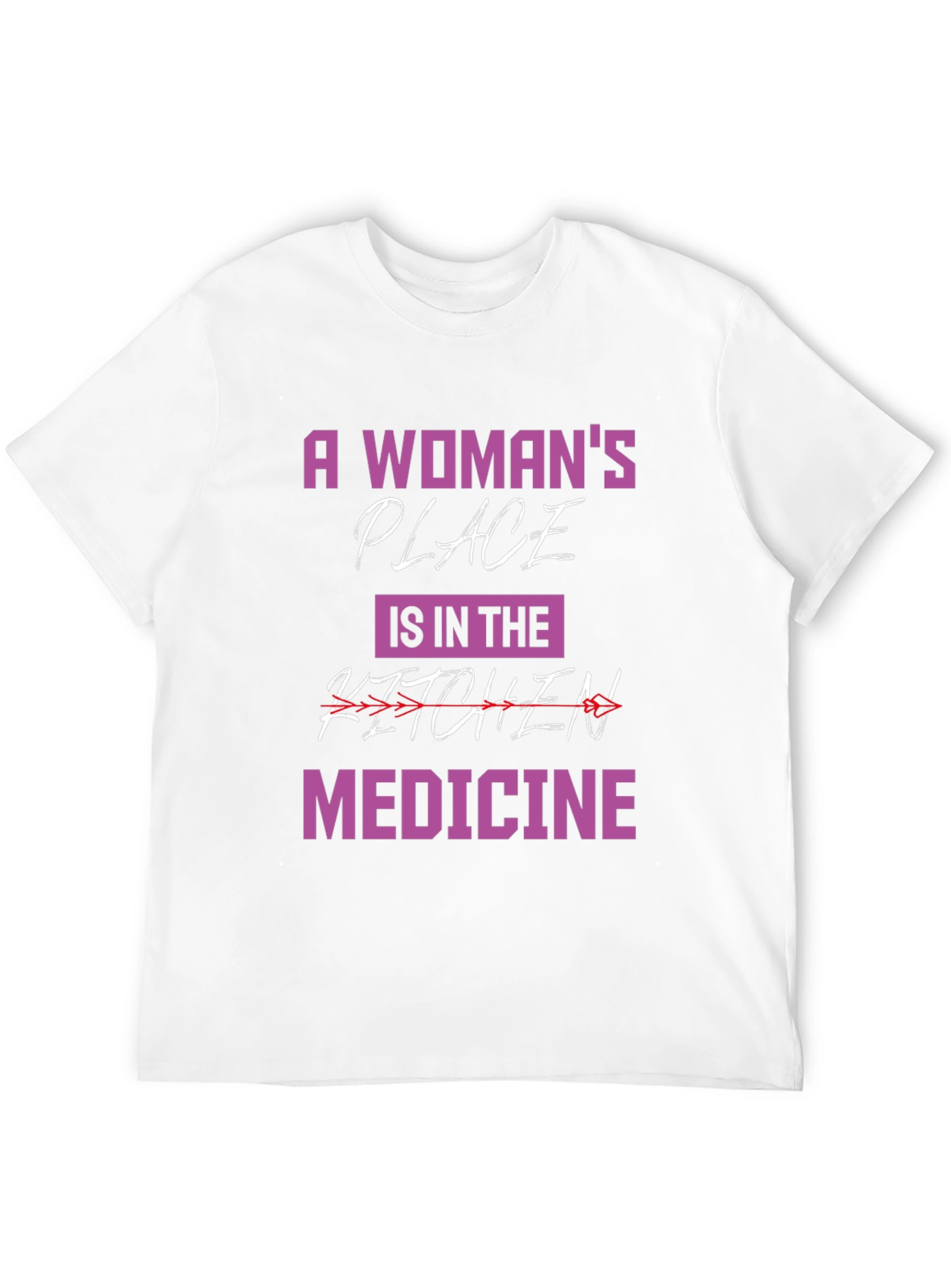 Empowered Woman T-Shirt - Medicine Design