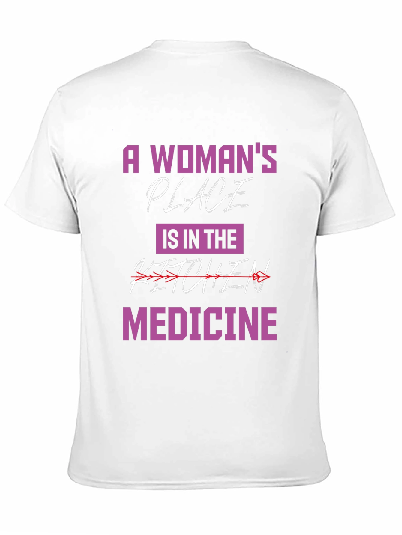 Empowered Woman T-Shirt - Medicine Design