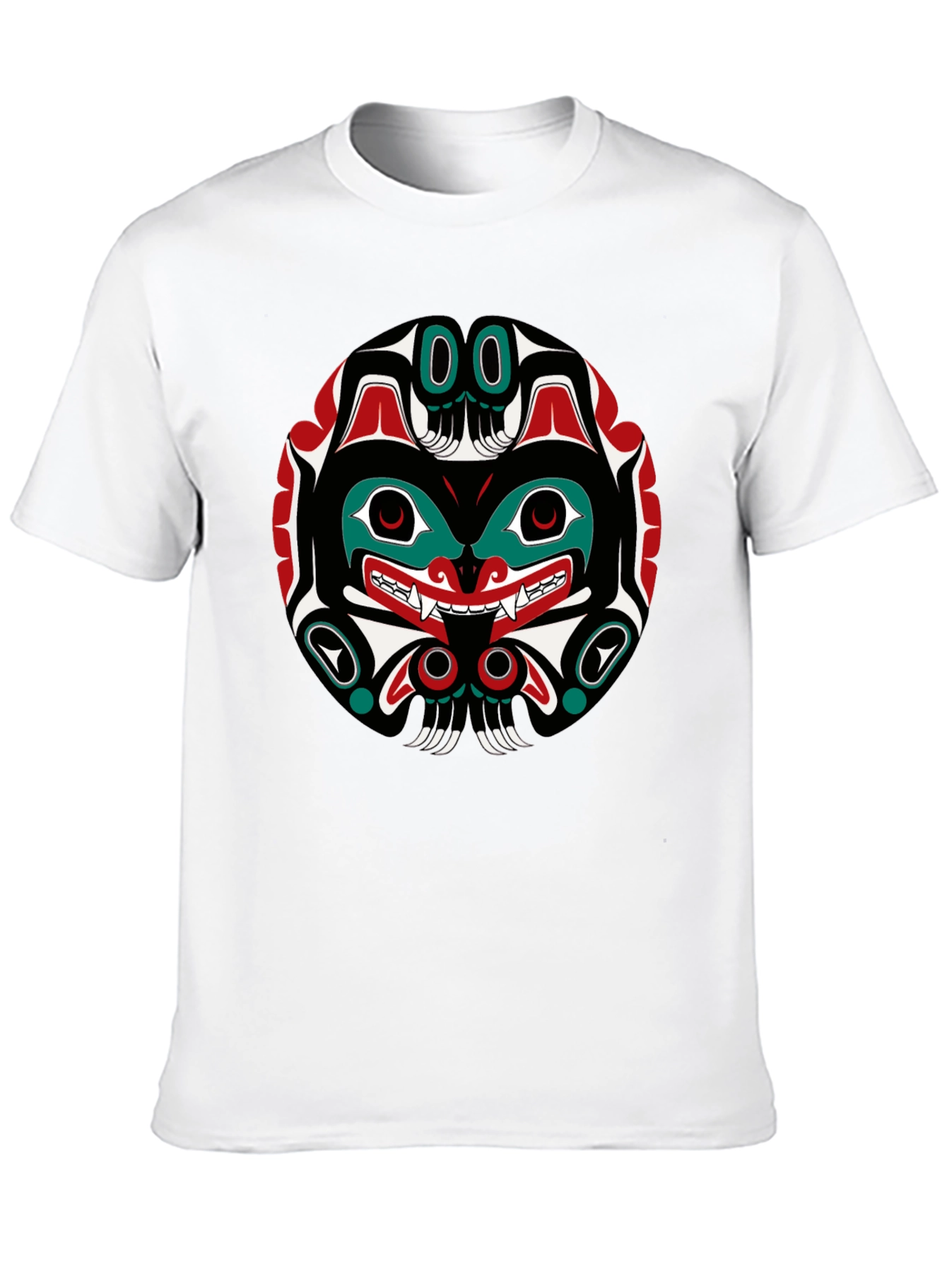 Tribal Art T-Shirt - Native American Design