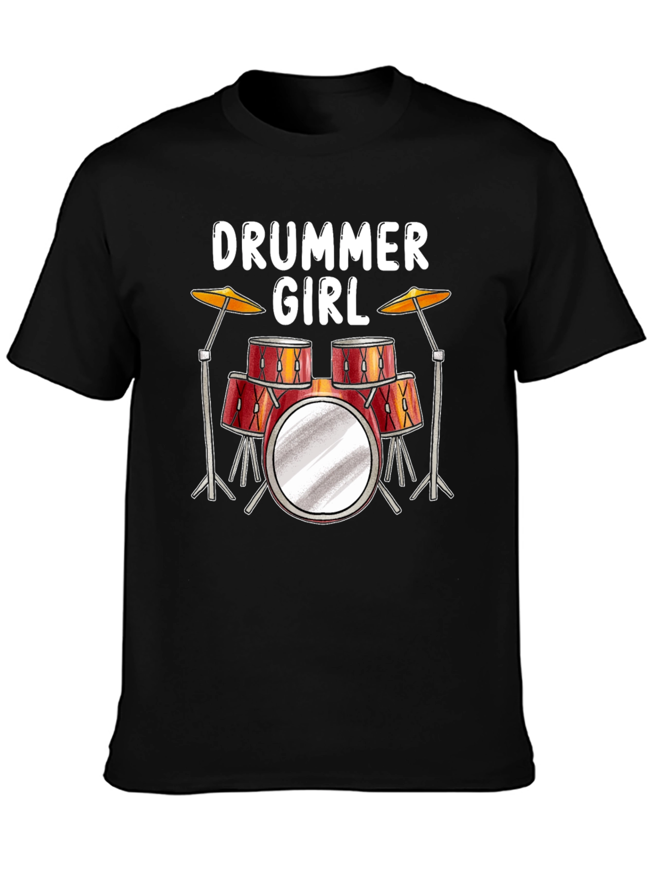 Drummer Girl T-Shirt