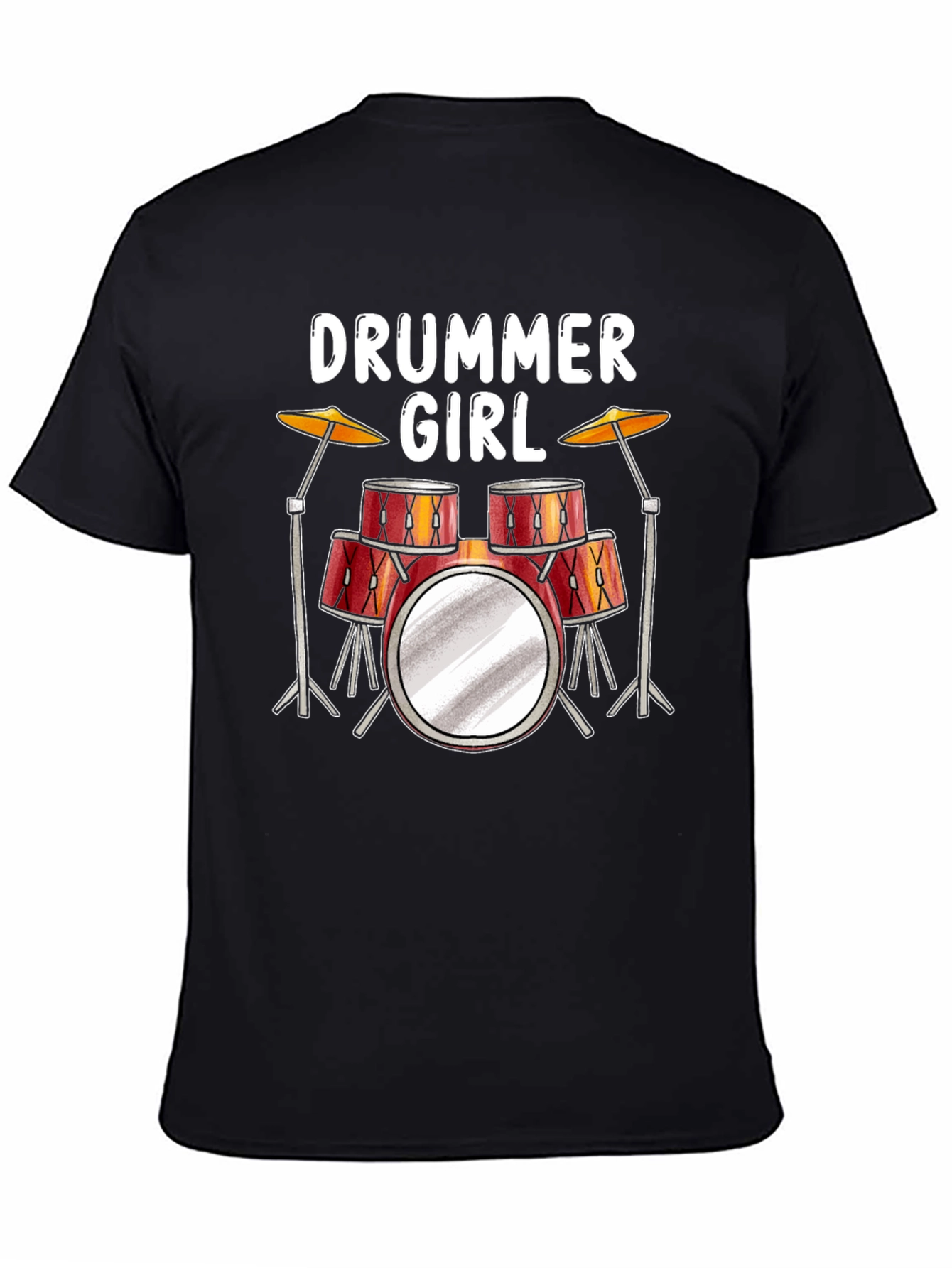 Drummer Girl T-Shirt