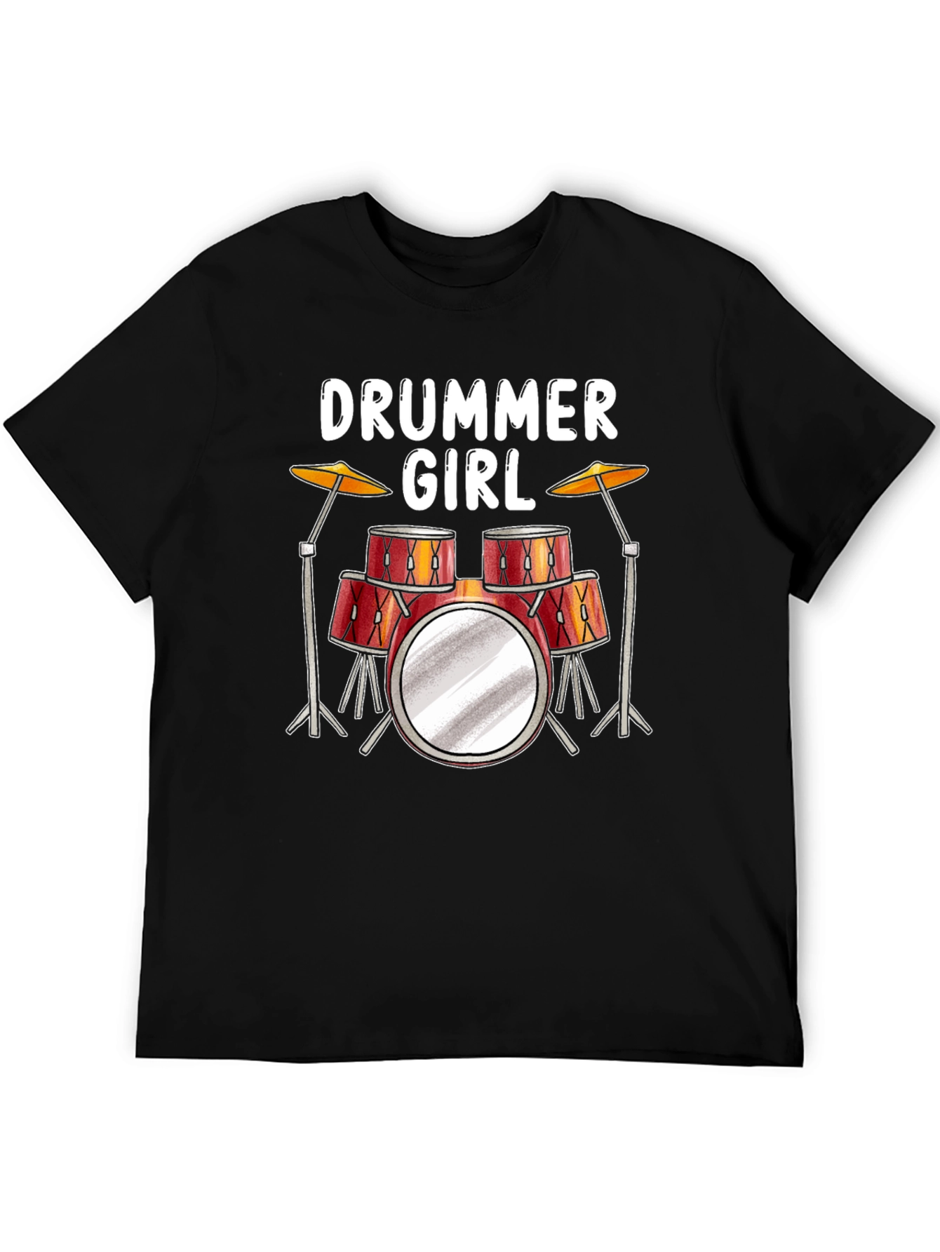 Drummer Girl T-Shirt