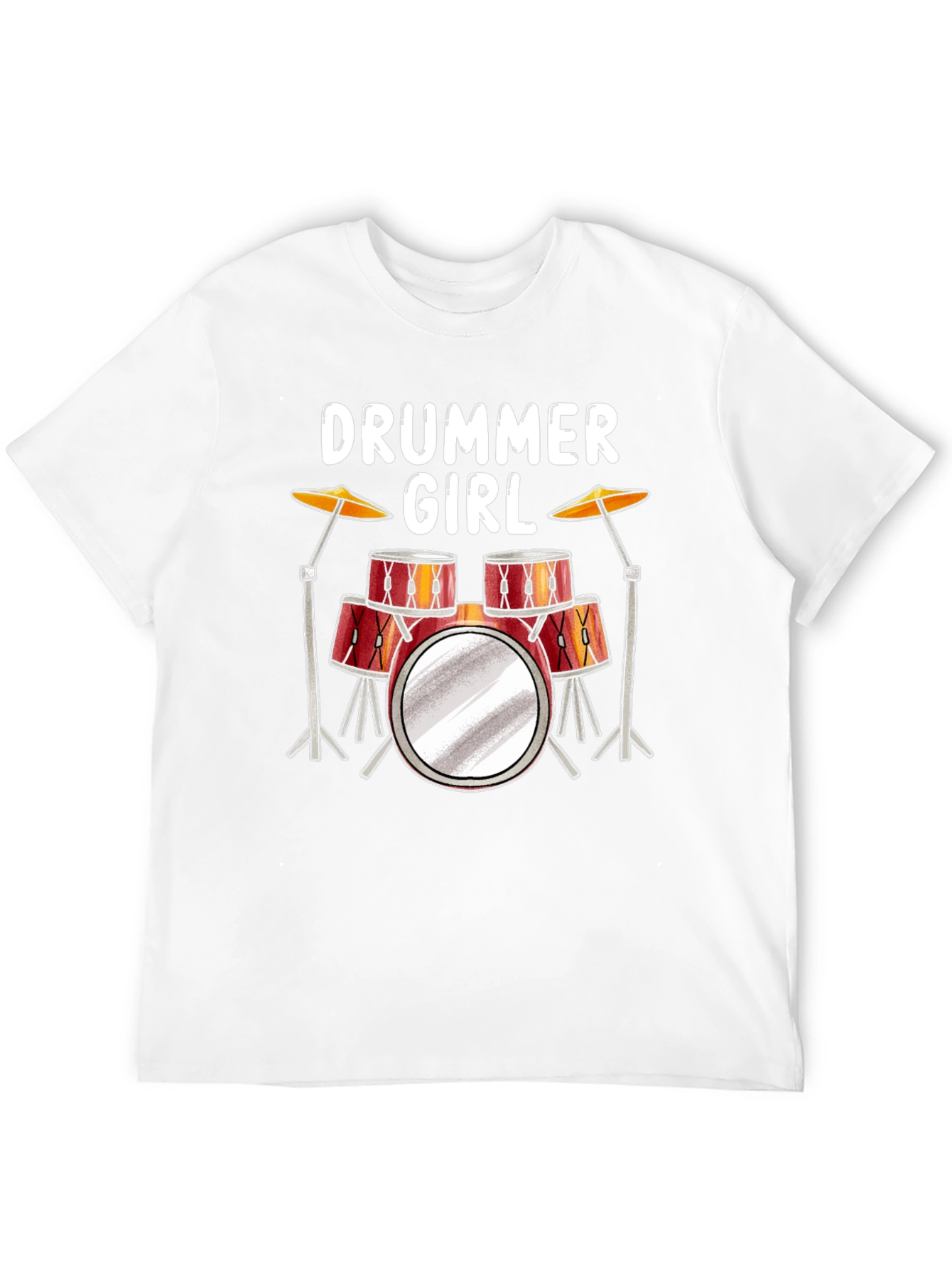 Drummer Girl T-Shirt
