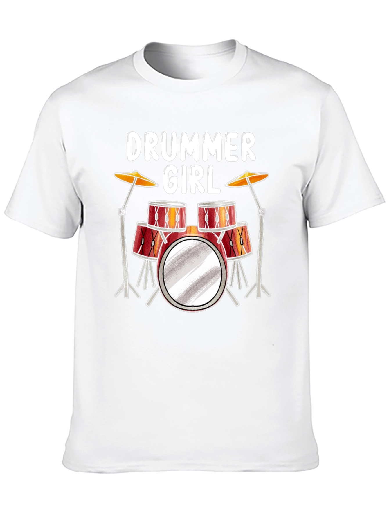 Drummer Girl T-Shirt