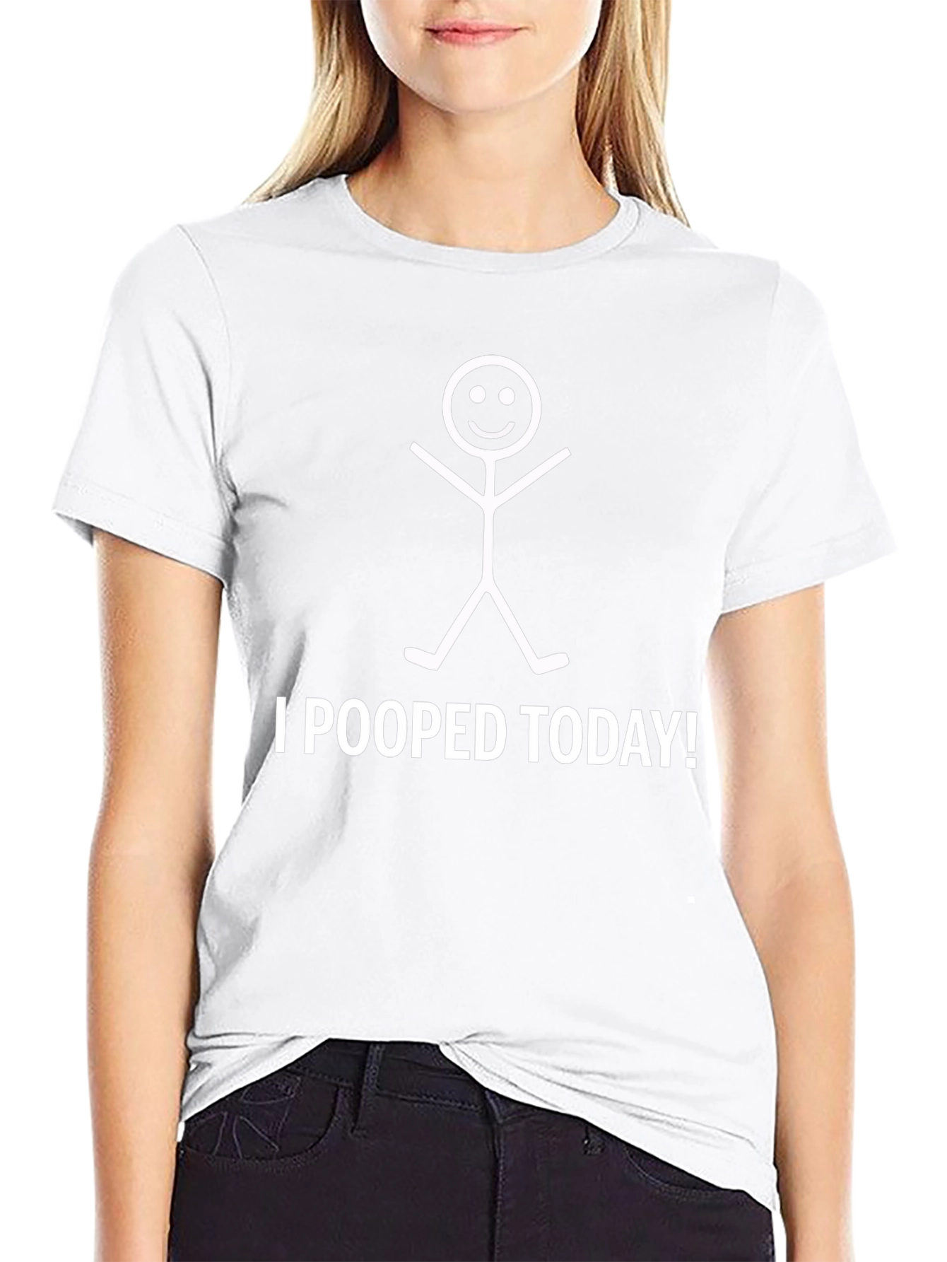 Funny I Pooped Today! Graphic T-Shirt