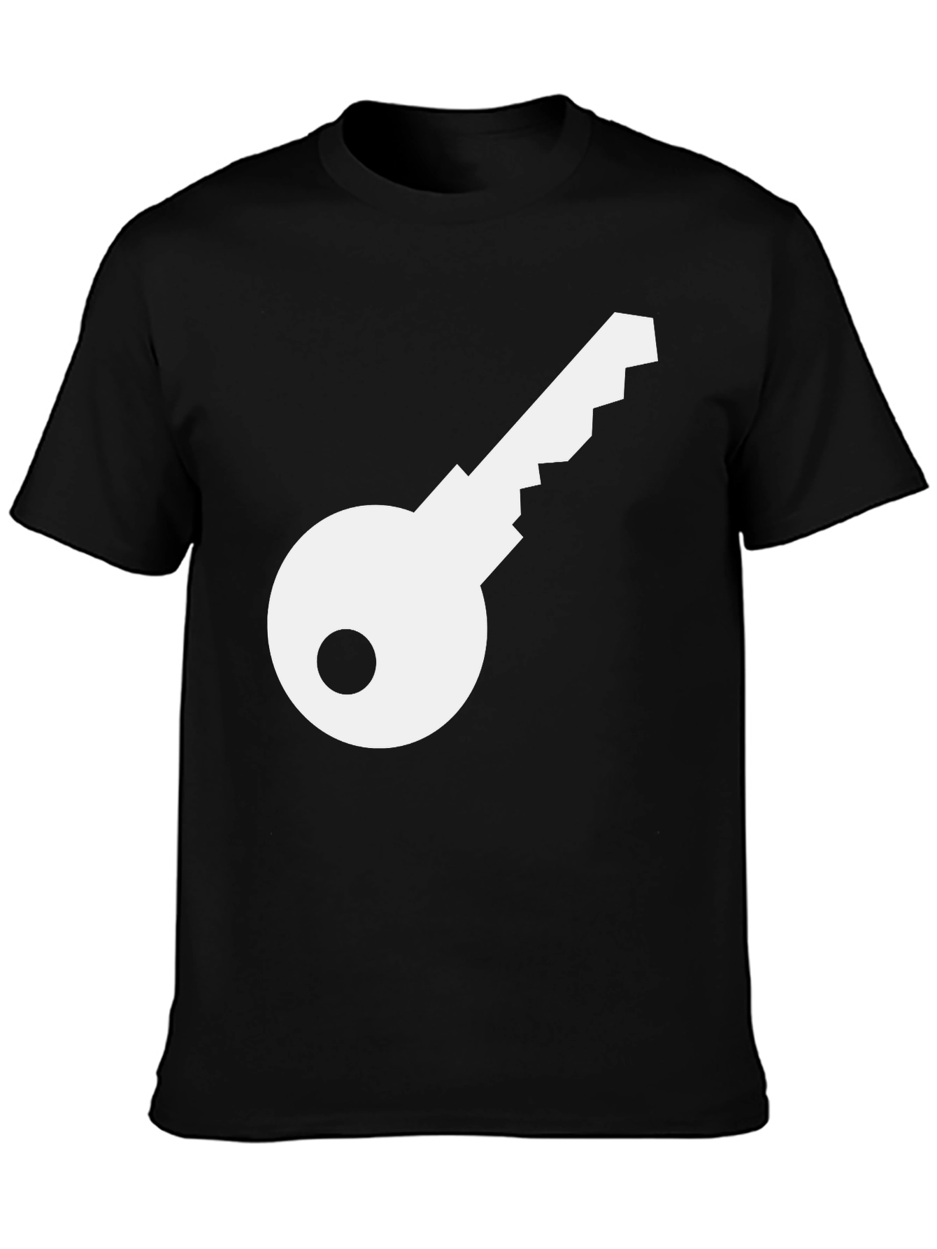 Key Graphic Black T-Shirt