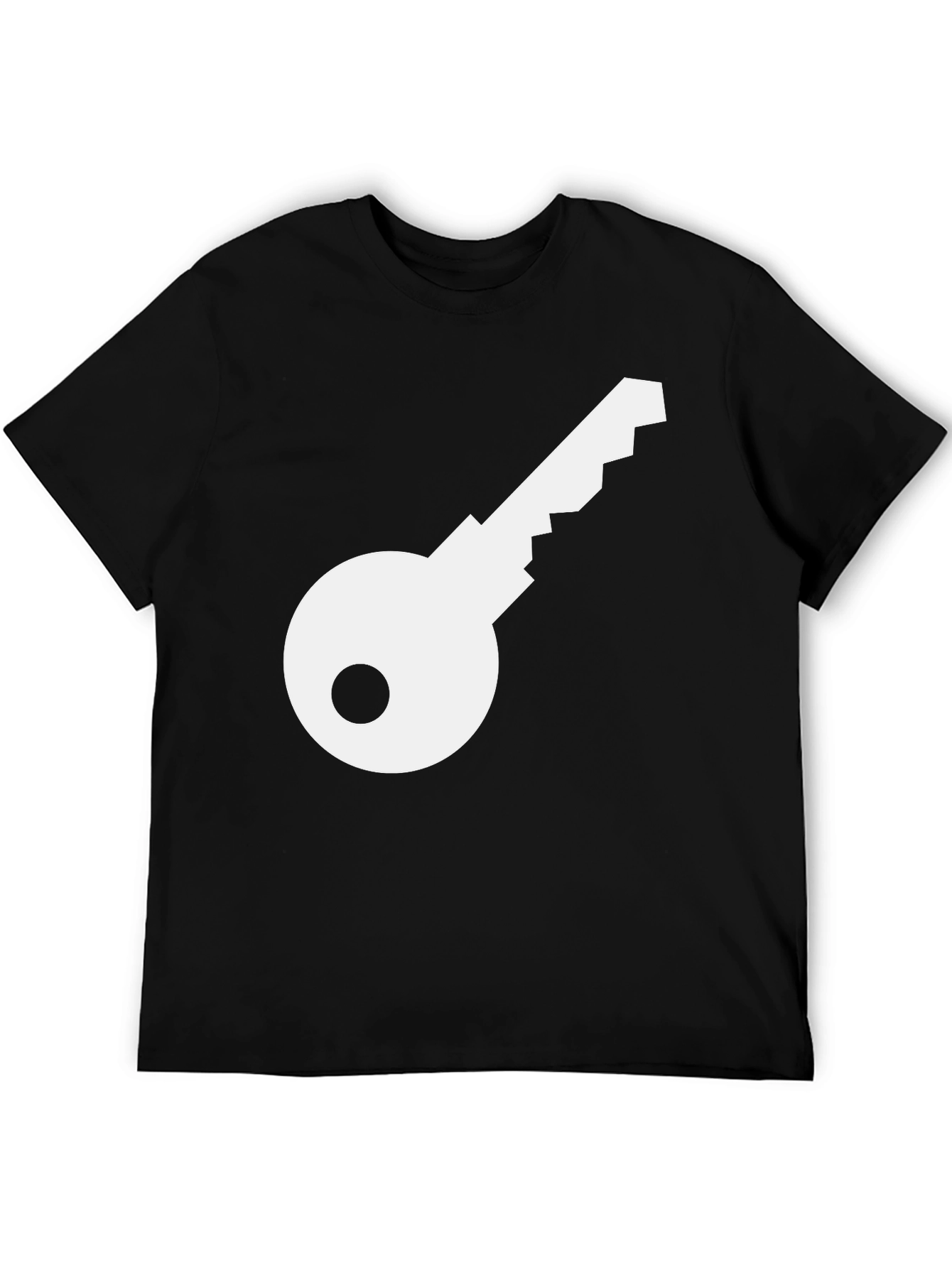 Key Graphic Black T-Shirt