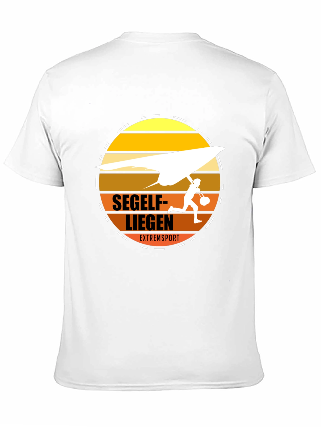 Extreme Sports T-Shirt - Hang Gliding Design