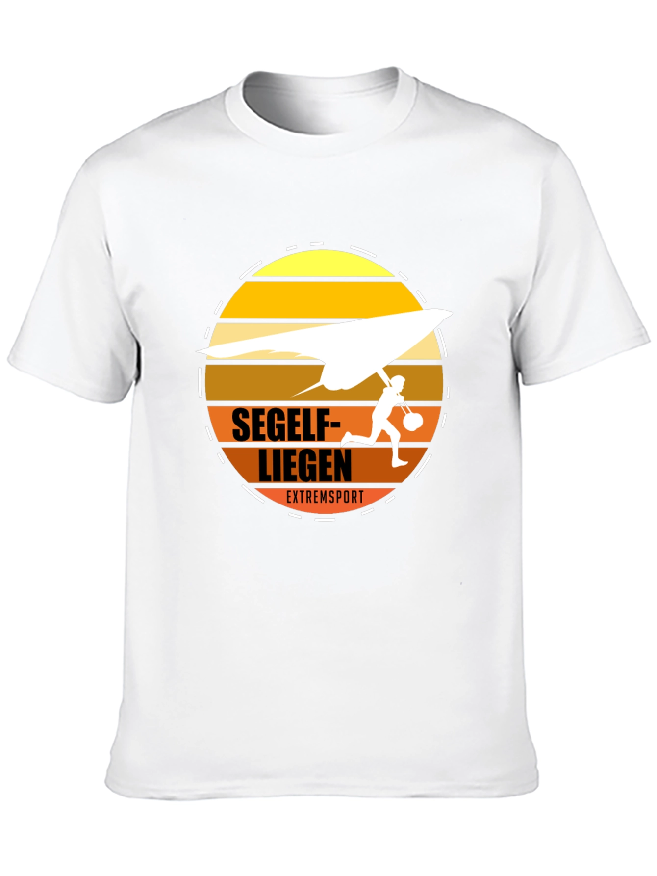 Extreme Sports T-Shirt - Hang Gliding Design