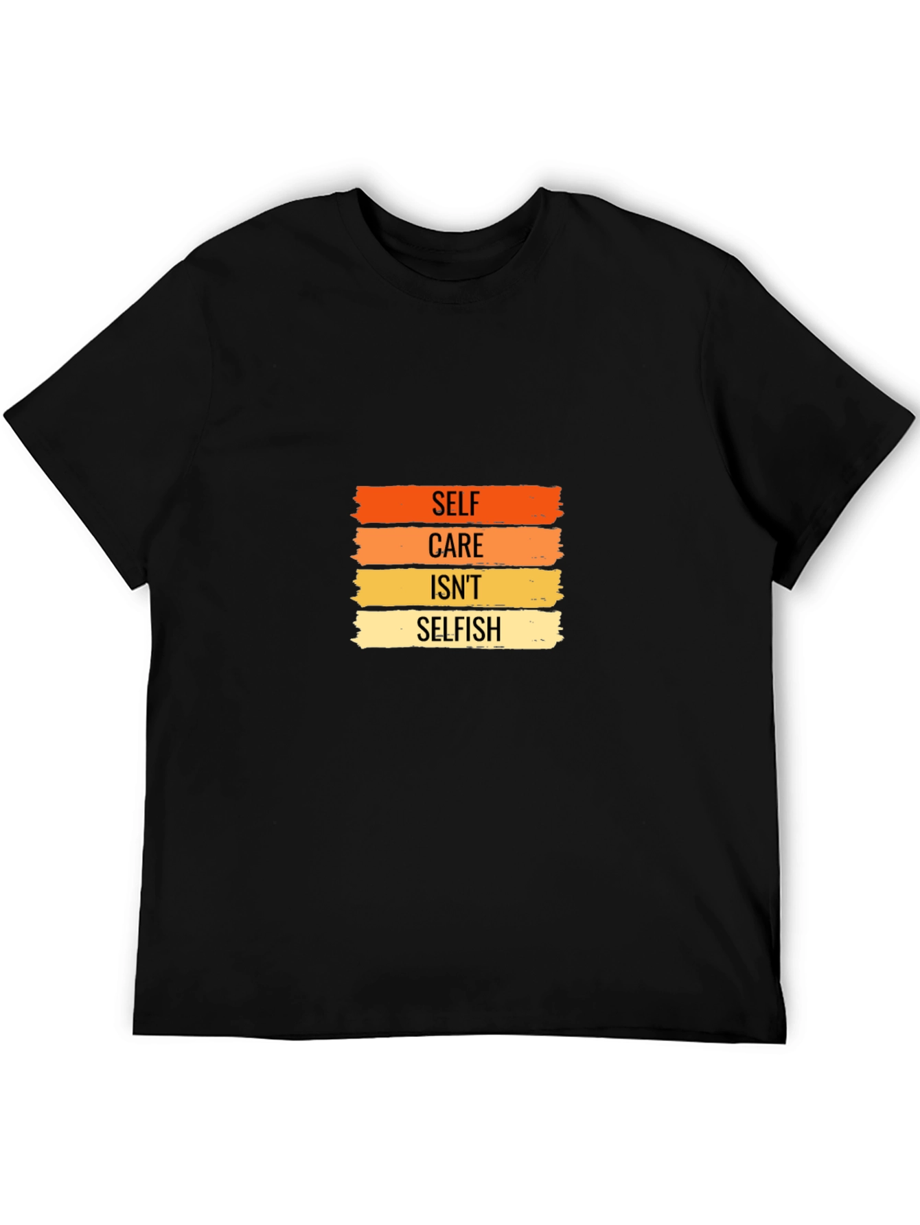 Self Care Isnt Selfish T-Shirt - Black