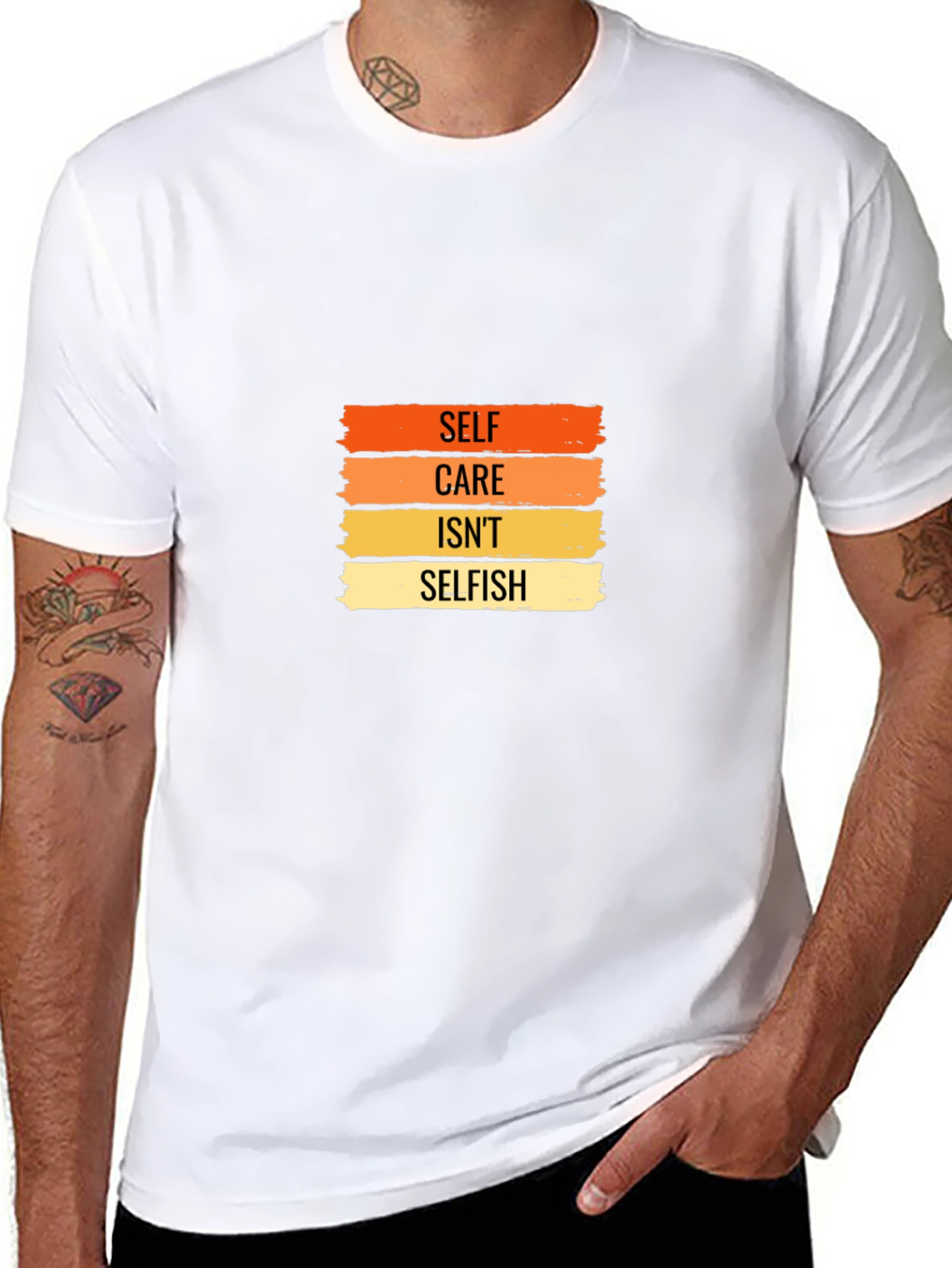 Self Care Isnt Selfish T-Shirt - Black